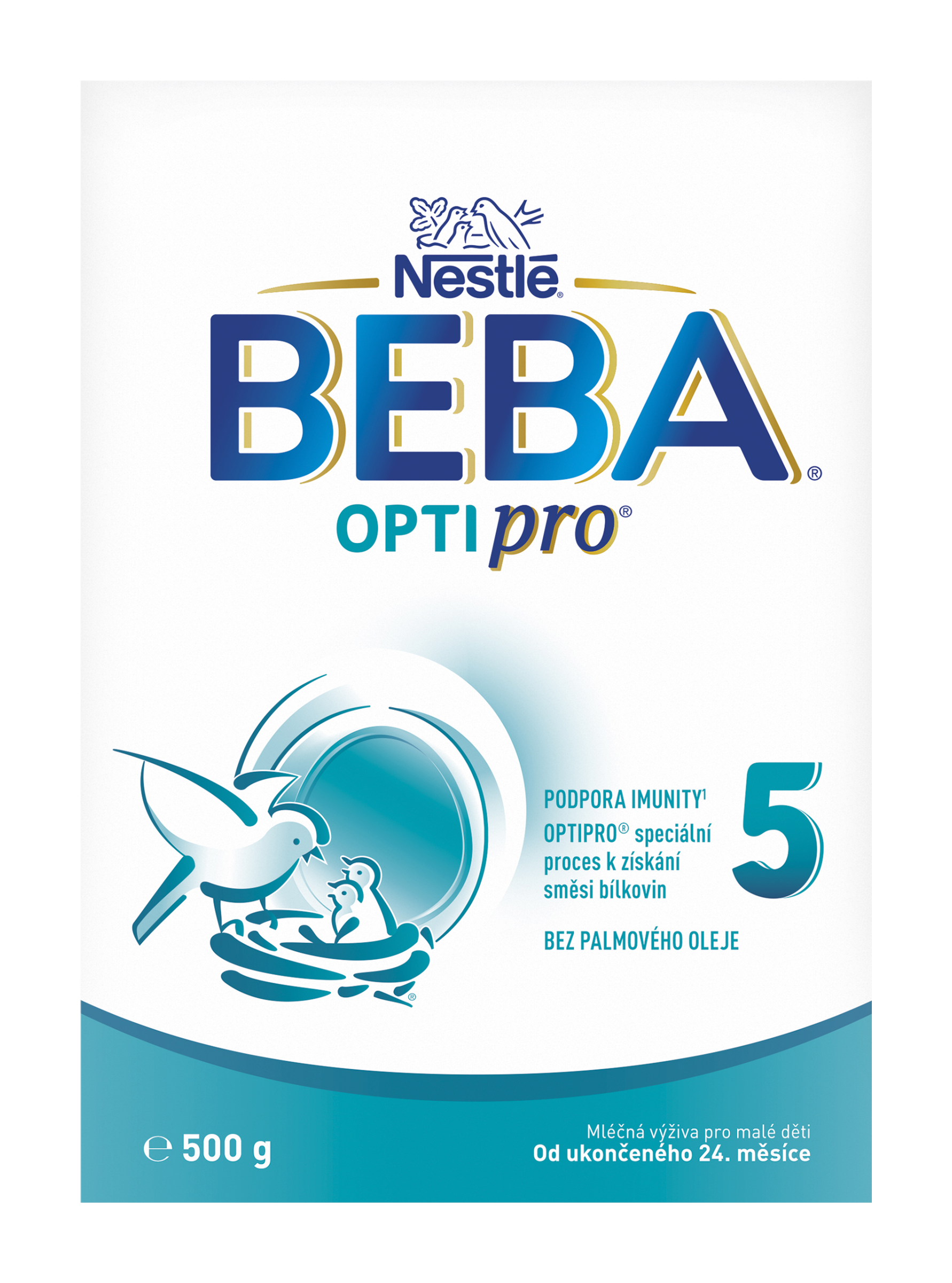 BEBA Batolecí mléko OPTIPRO 5, 24m+ 500 g