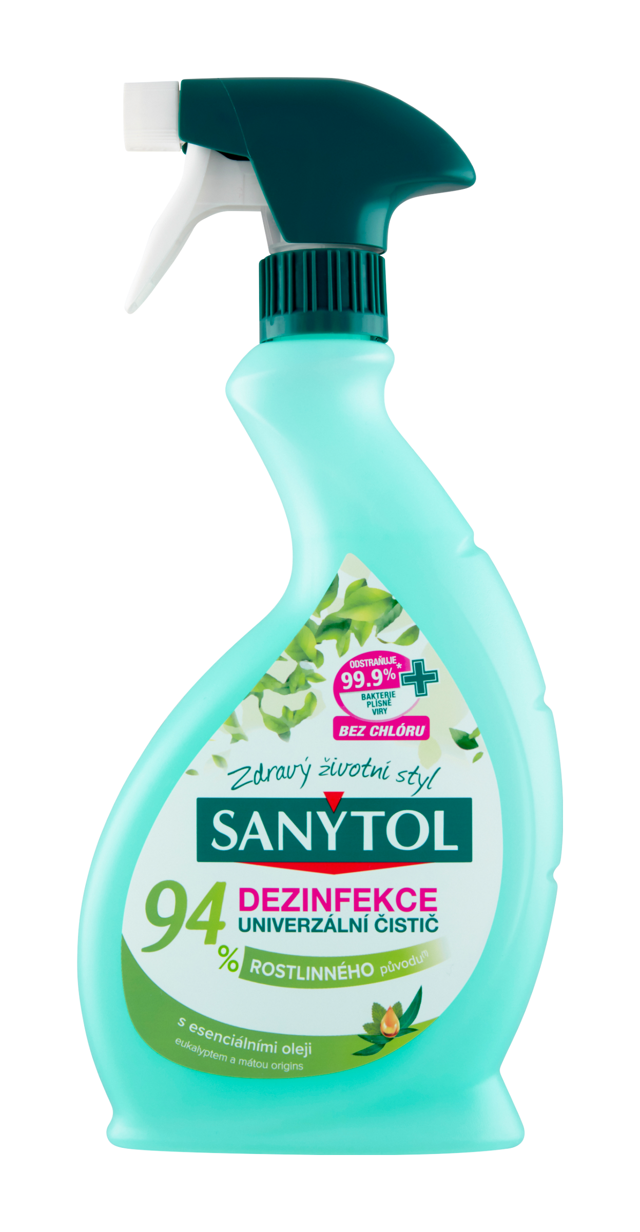 Sanytol Dezinfekční čistič 94% rostlinného původu 500 ml