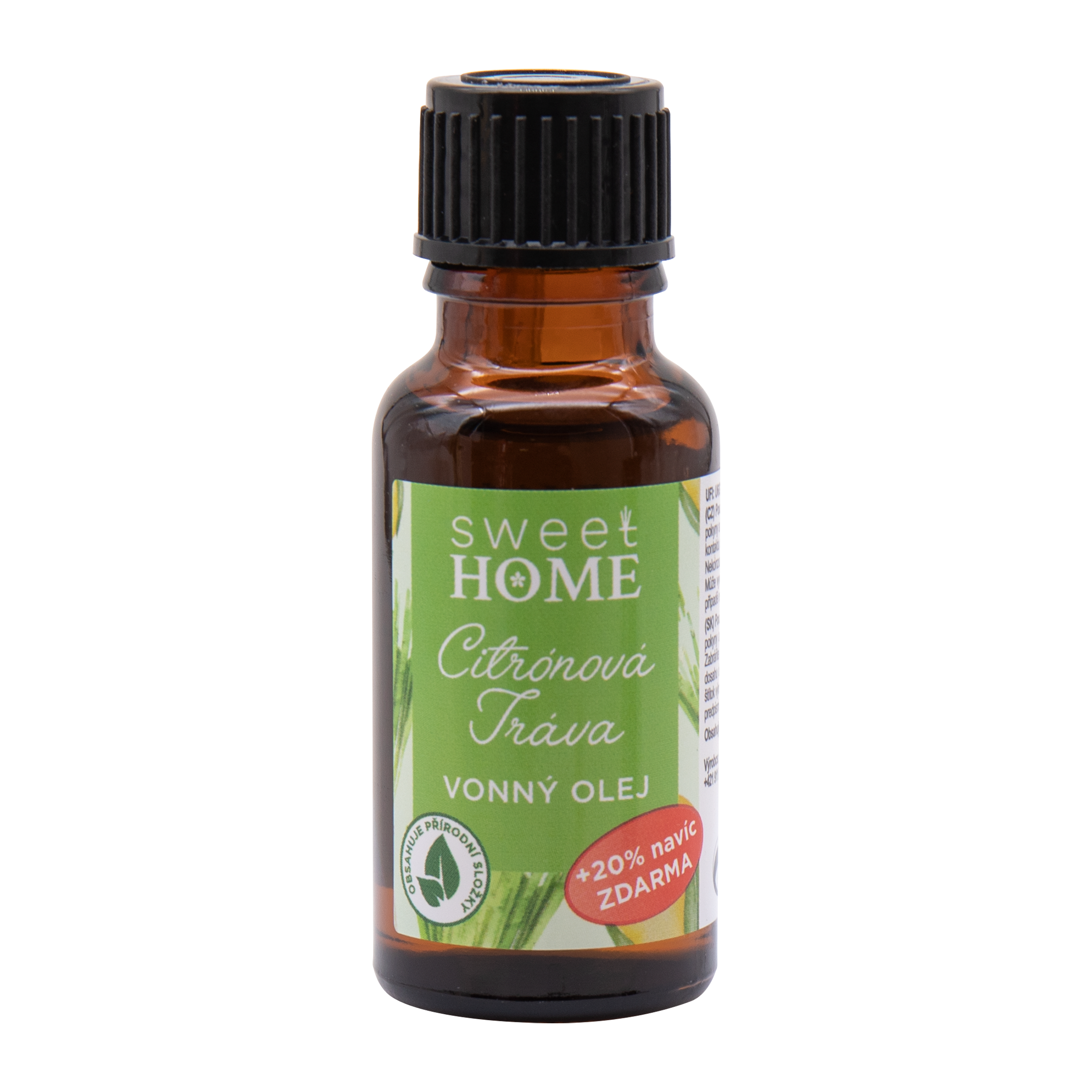Sweet Home Vonný olej citronová tráva 18 ml