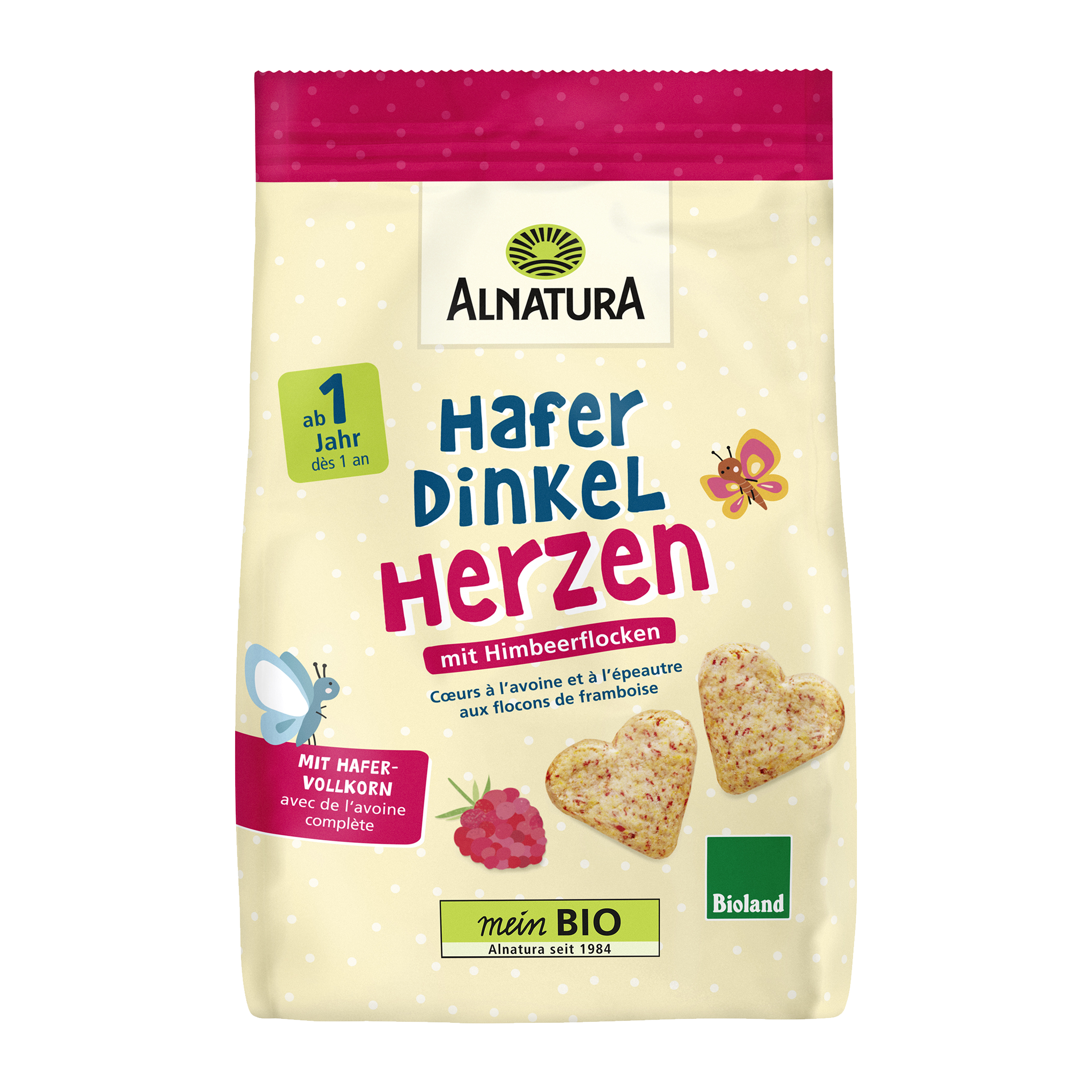 BIO ovesno-špaldová srdíčka