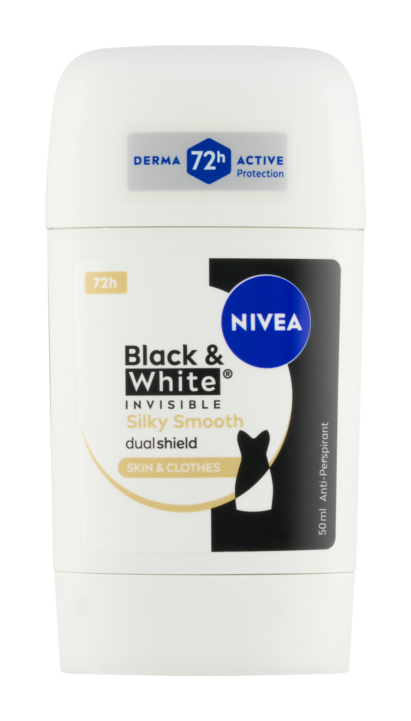 Antiperspirant tuhý pro ženy Black & White Silky Smooth