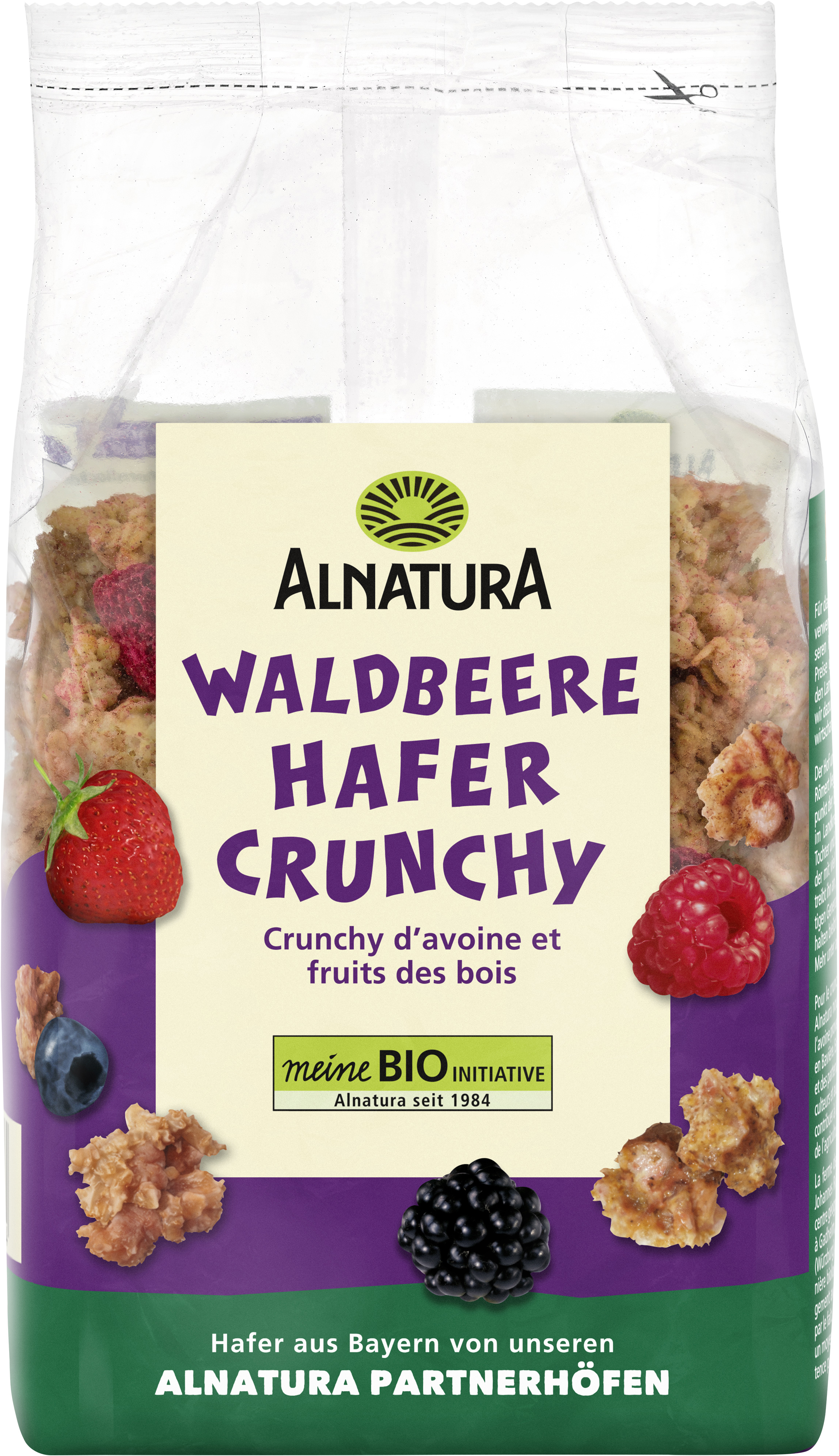 Alnatura BIO Ovesné müsli s lesním ovocem 375 g