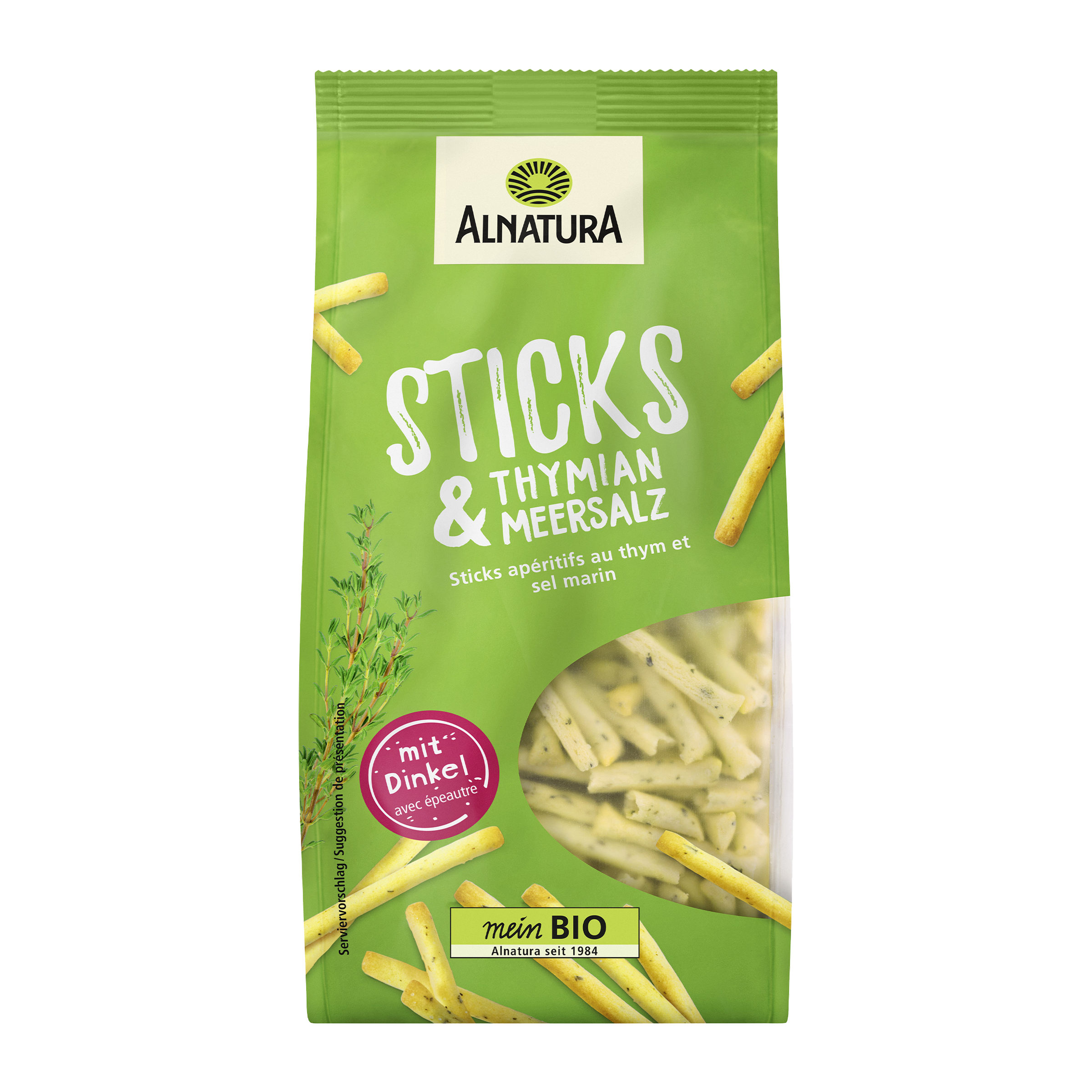 BIO Tyčinky s tymiánem a mořskou solí