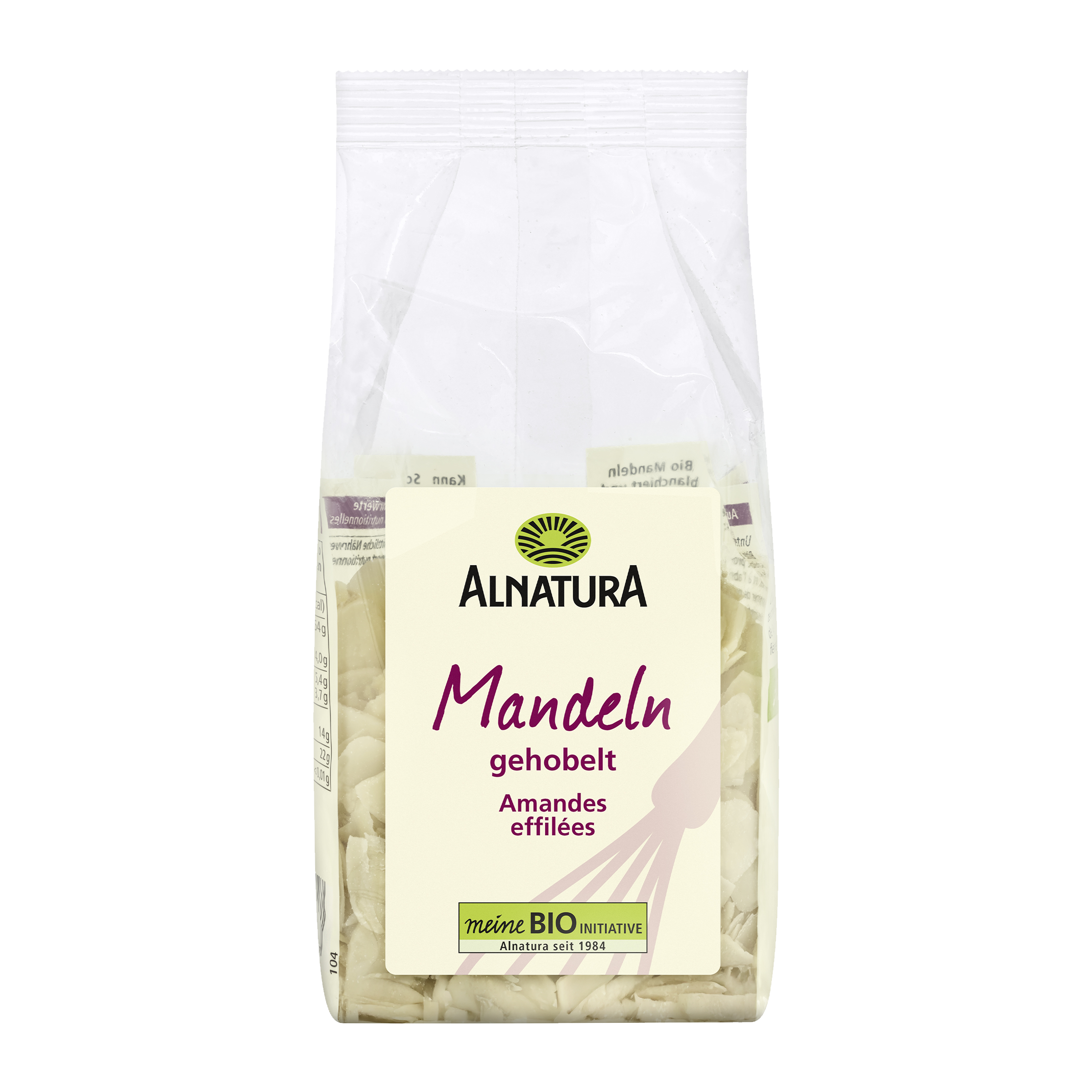 BIO Mandle blanšírované plátky