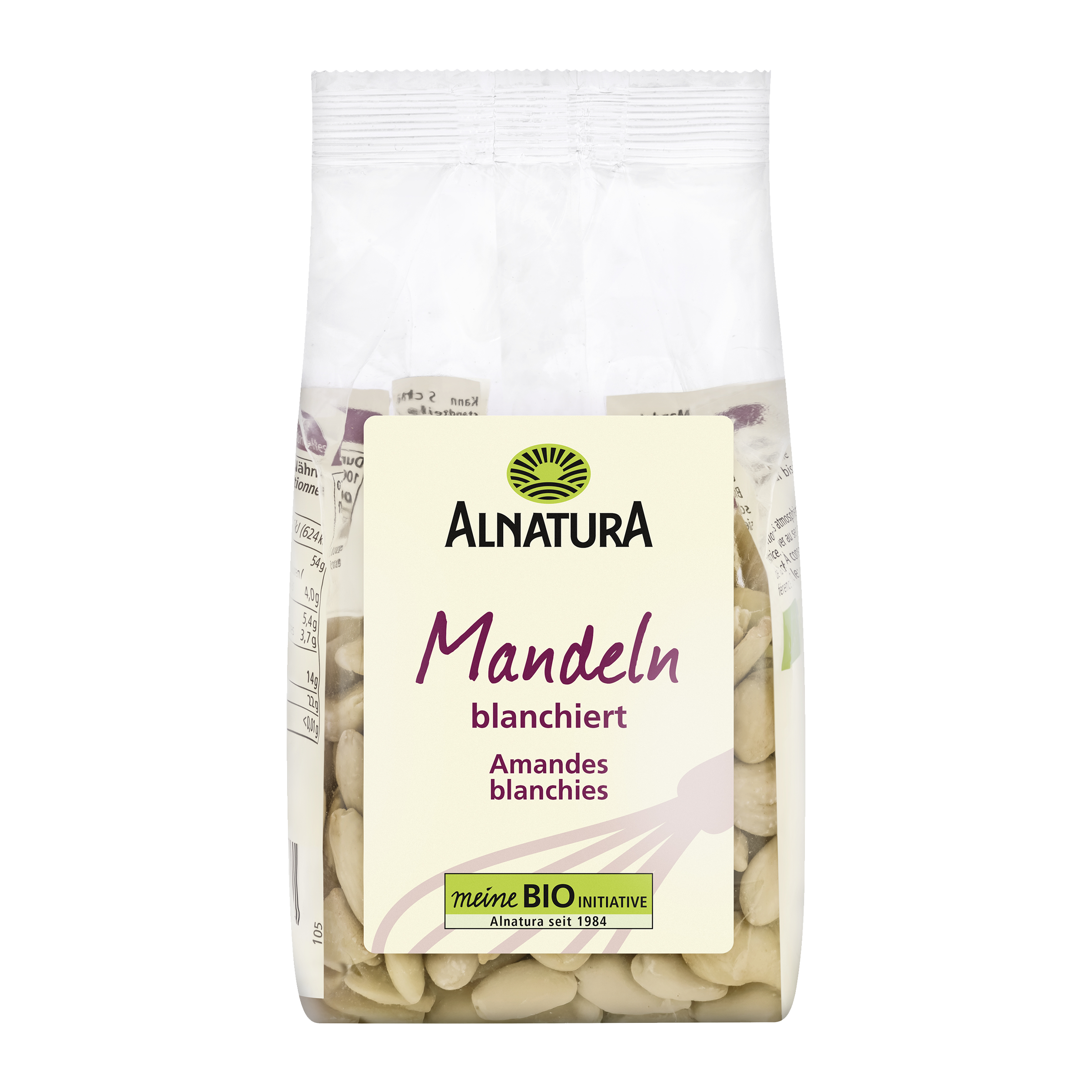 BIO Mandle blanšírované