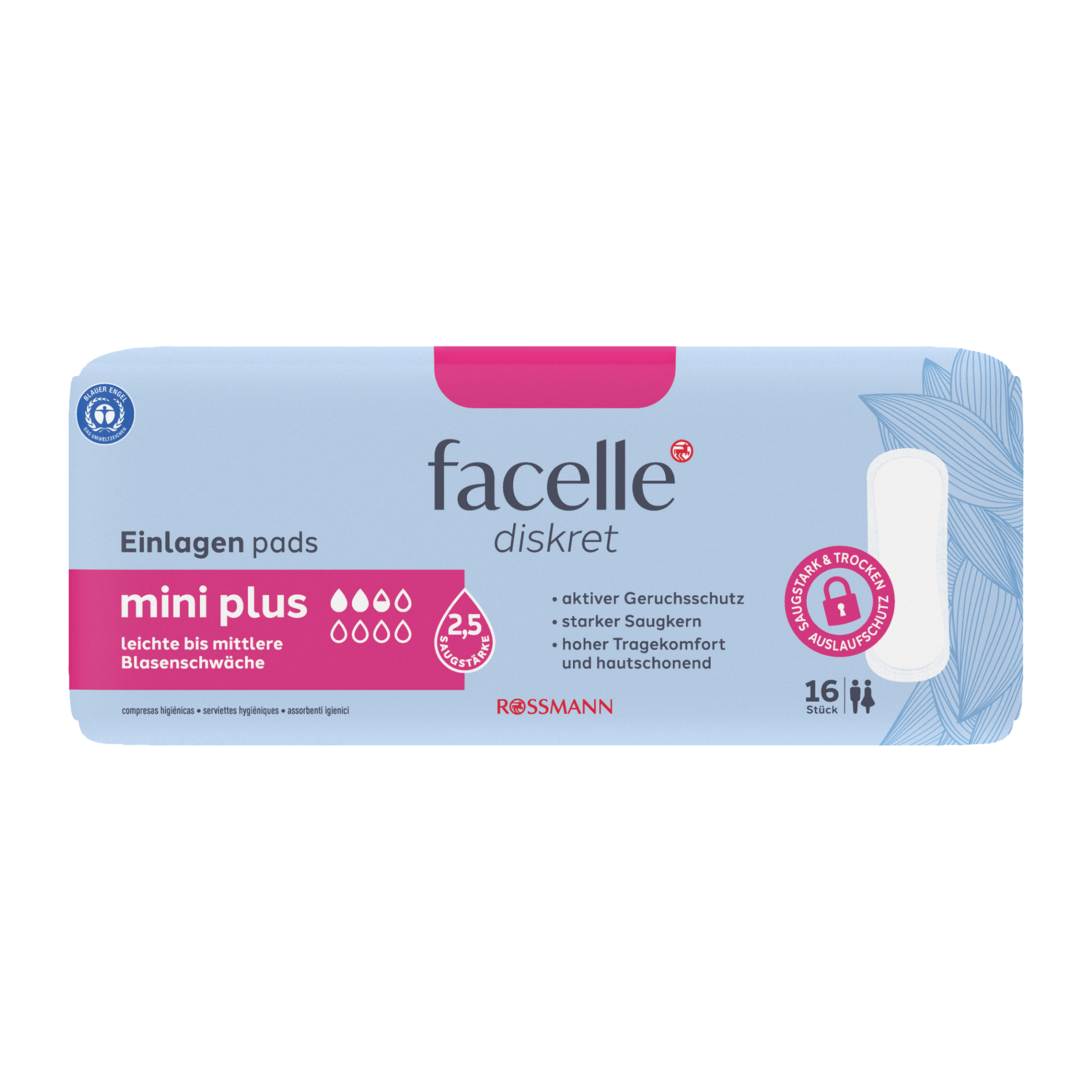 Inkontinenční vložky Mini Plus