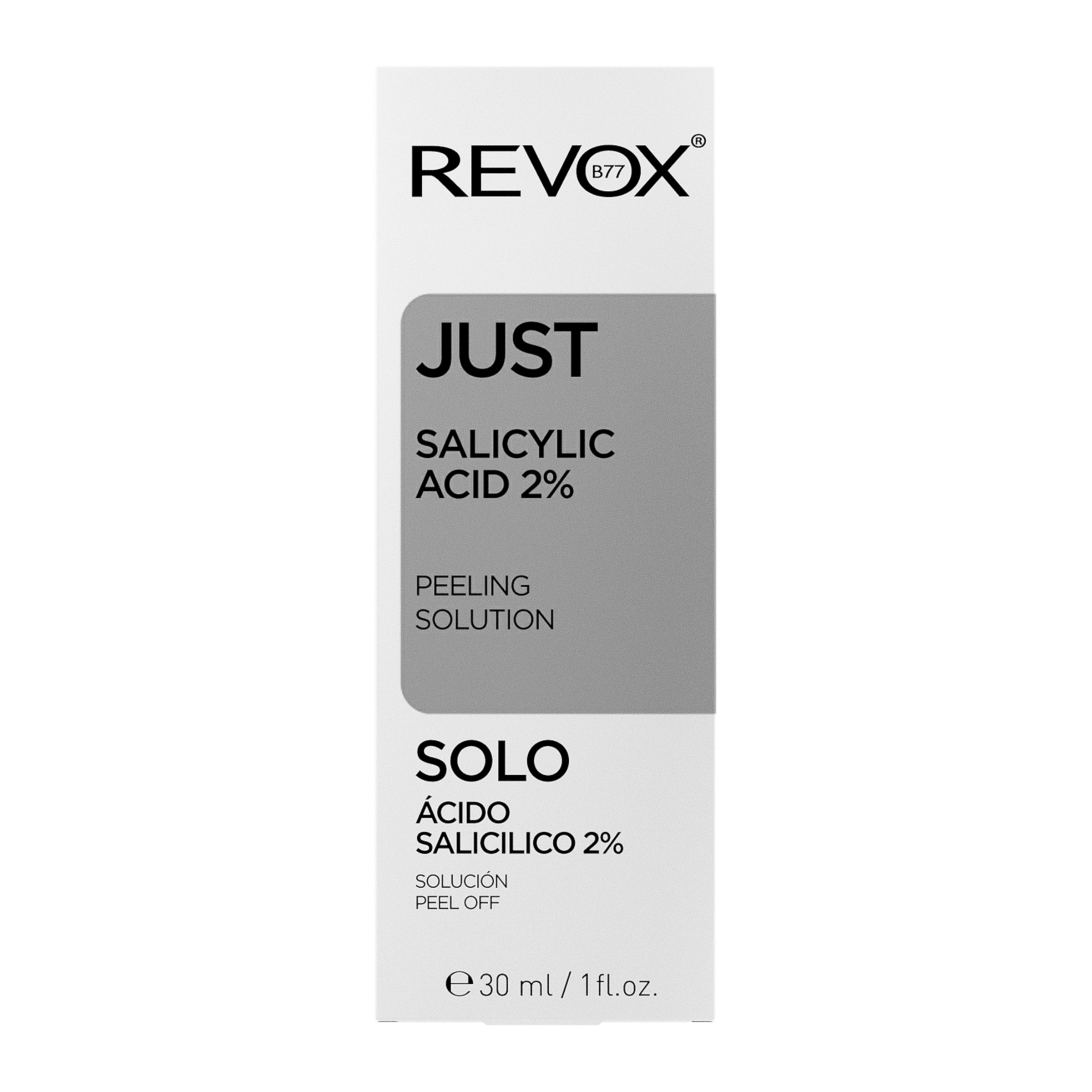 Peelingový roztok JUST salicylic acid 2%