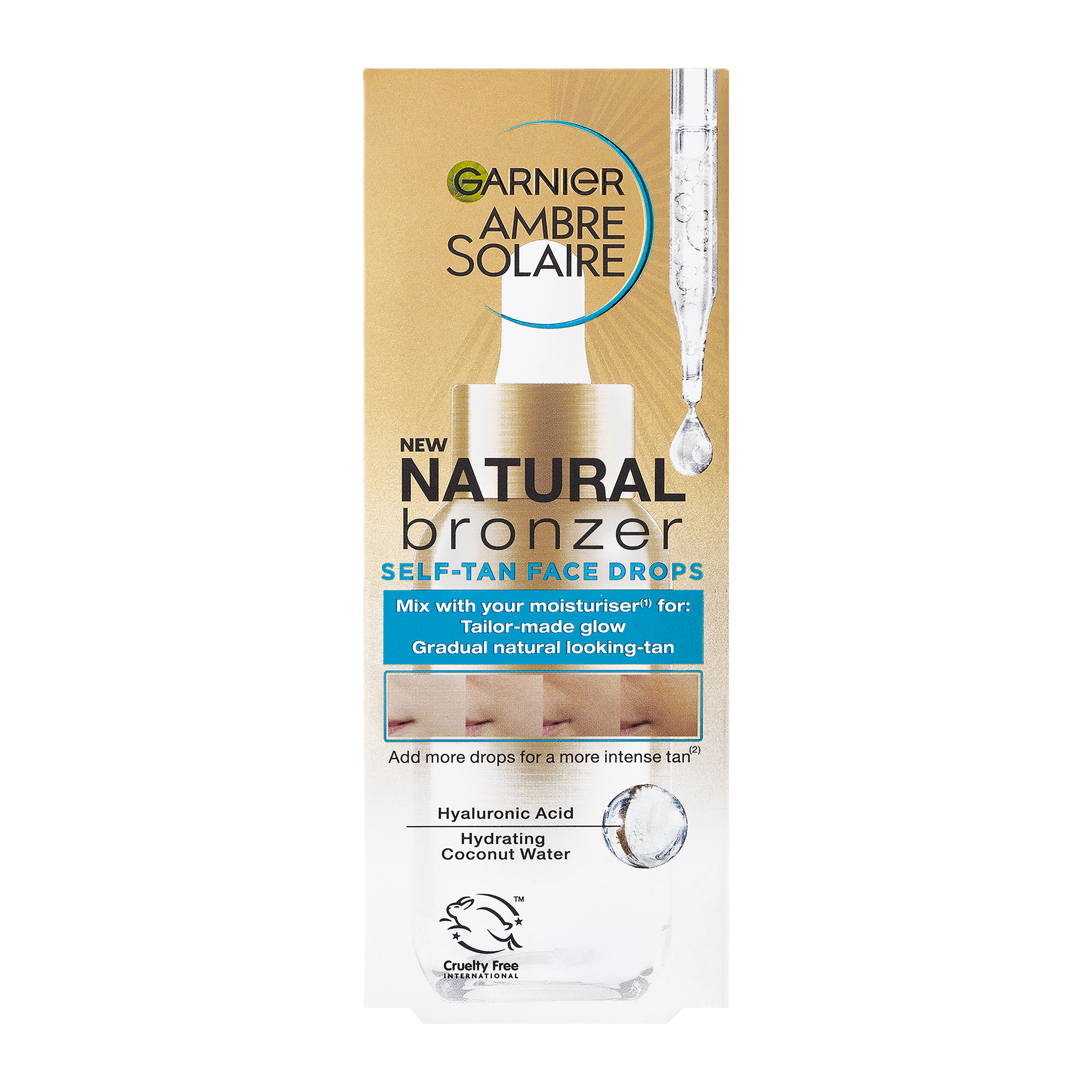 Samoopalovací kapky na obličej Natural Bronzer