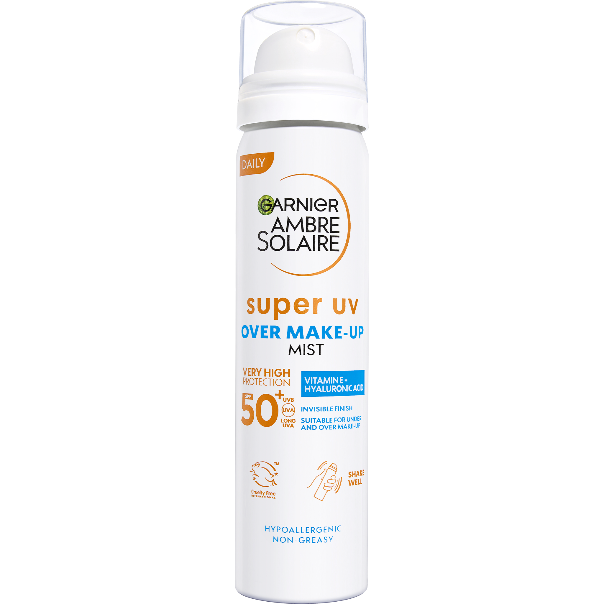 Pleťová ochranná mlha proti UV záření SPF50