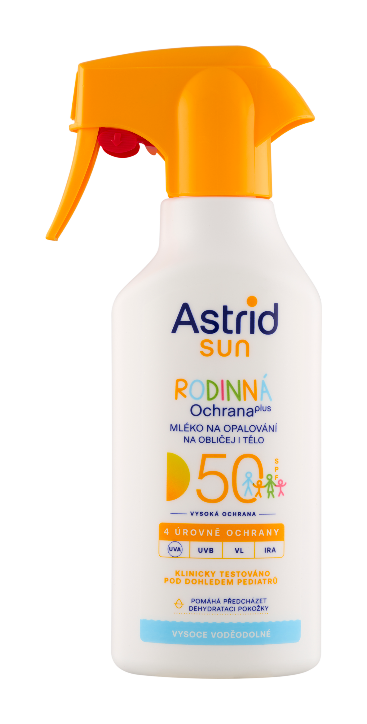 Mléko na opalování ve spreji SPF50