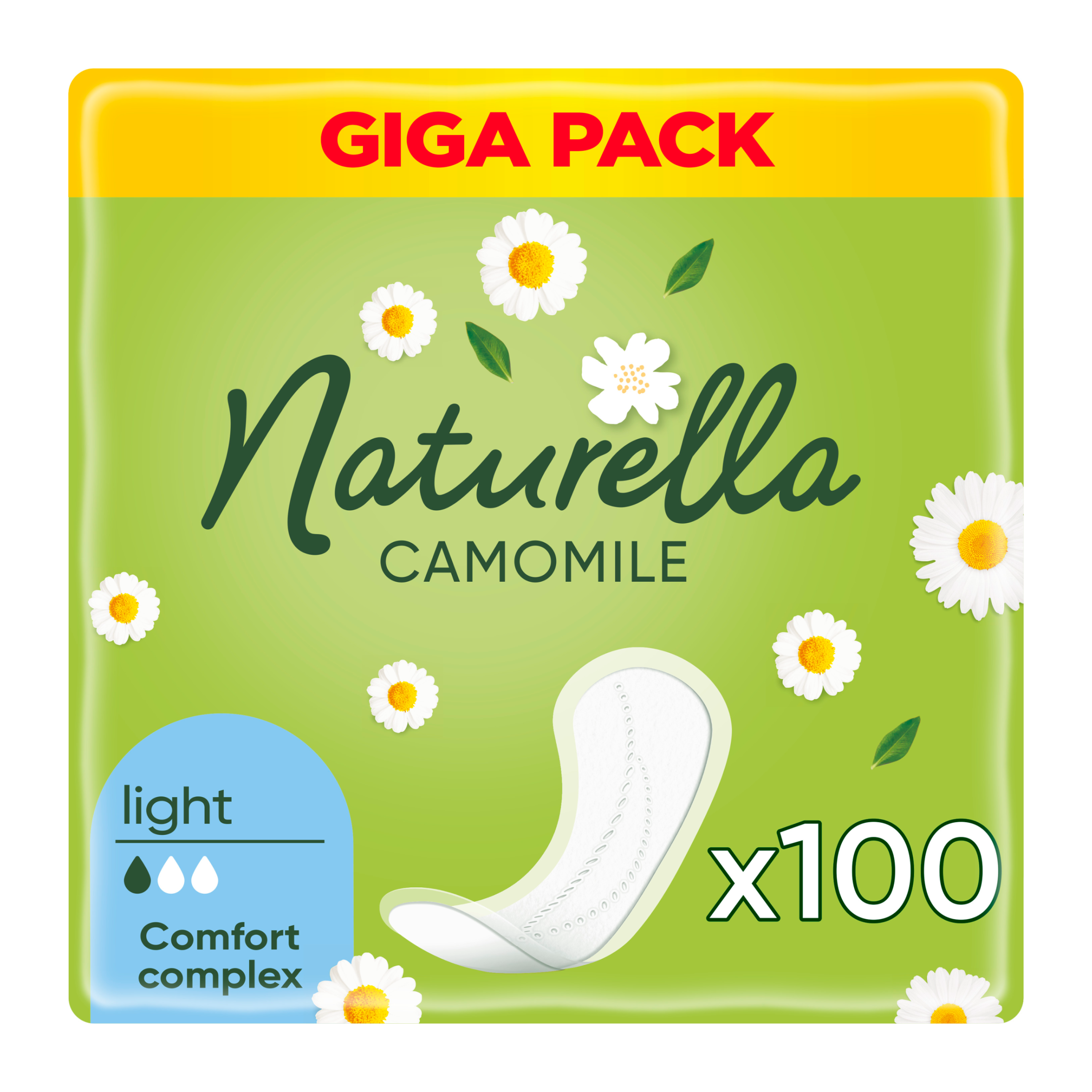 Naturella Slipové vložky Heřmánek Light 100 ks 100 ks