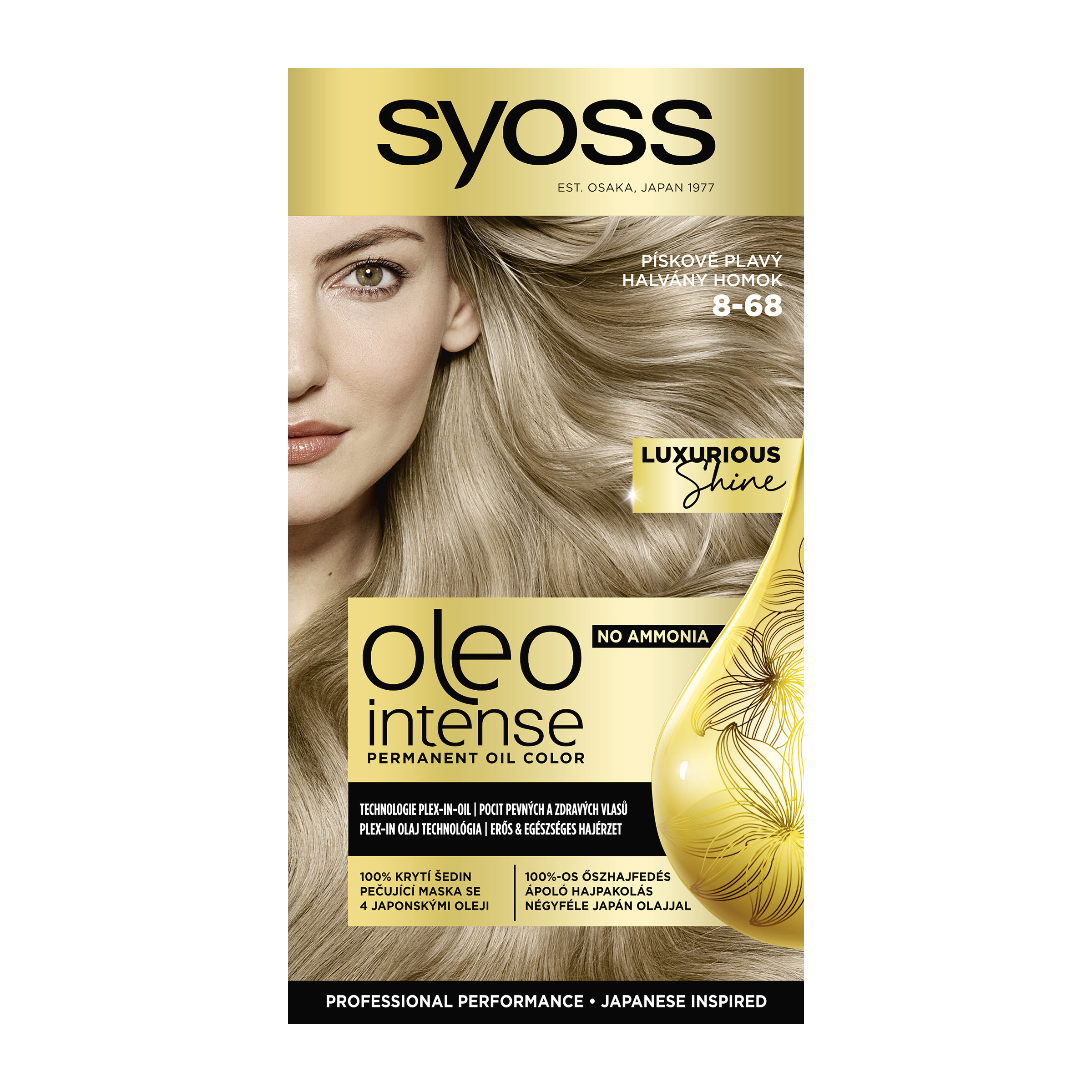 Syoss Barva na vlasy Oleo Intense 8-68 pískově plavá