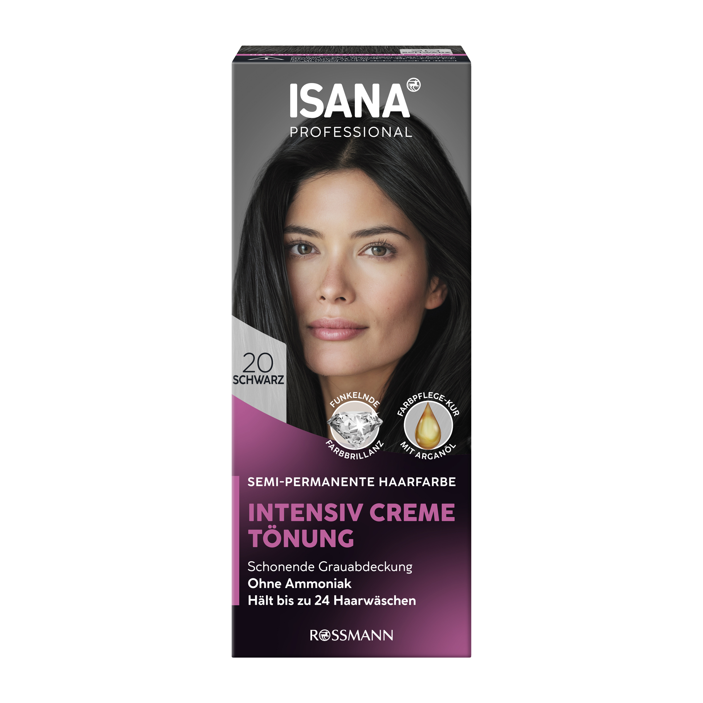 Smývatelná barva 20 Černá