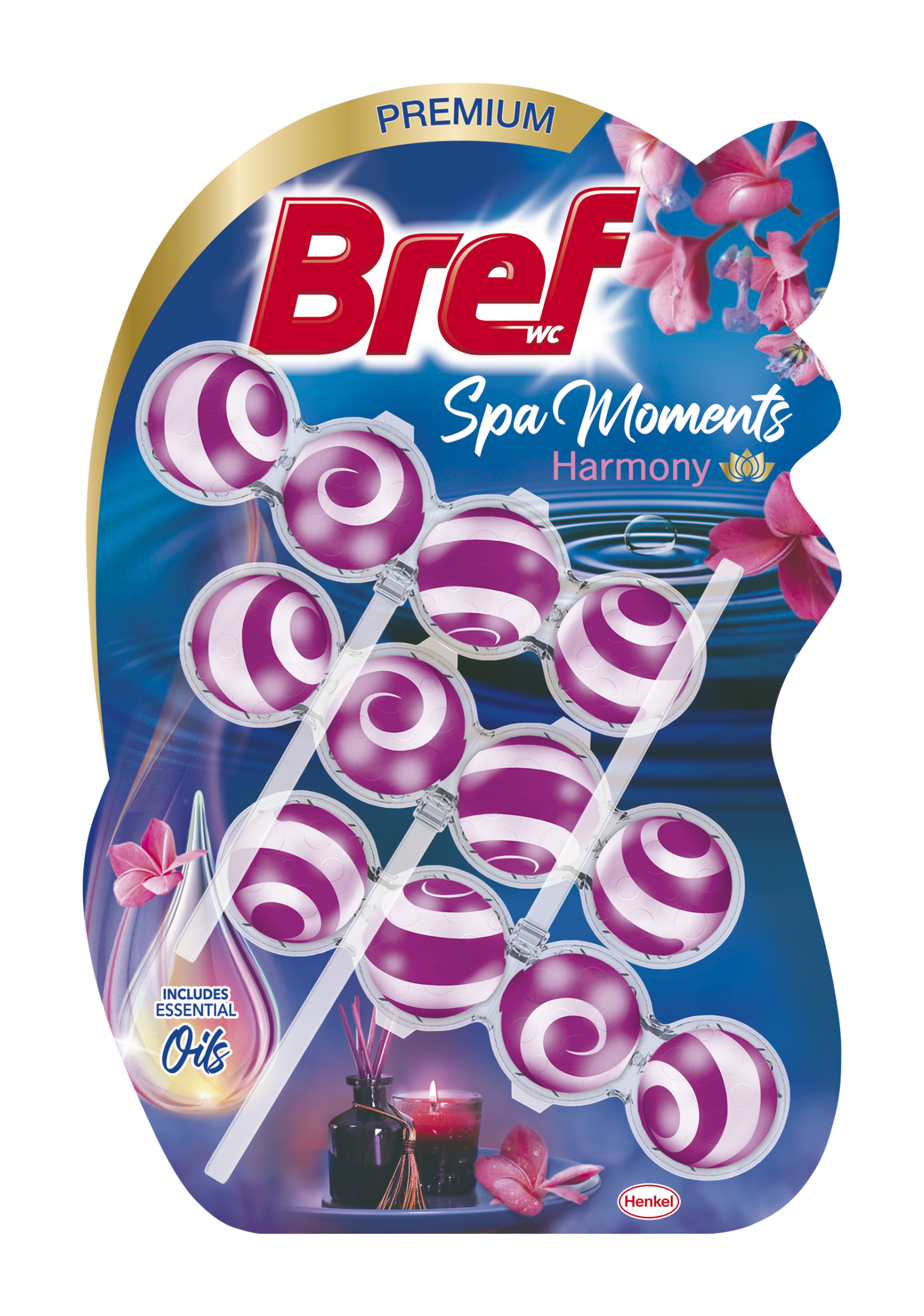 WC bloky Spa Moments Harmony 3x 50 g