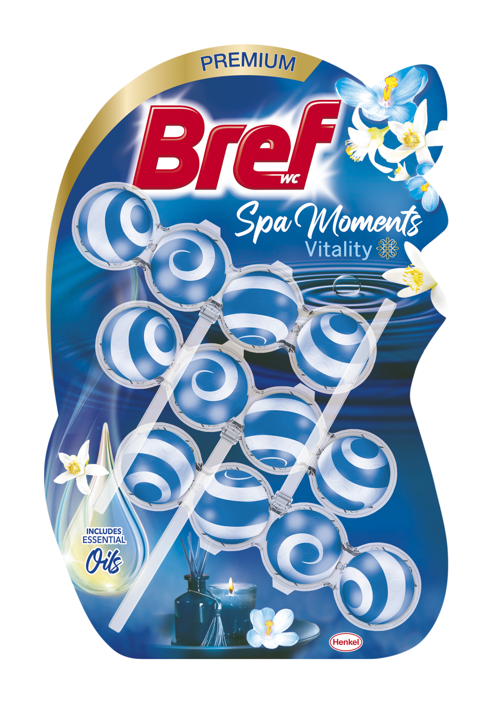 WC bloky Spa Moments Vitality 3x 50 g