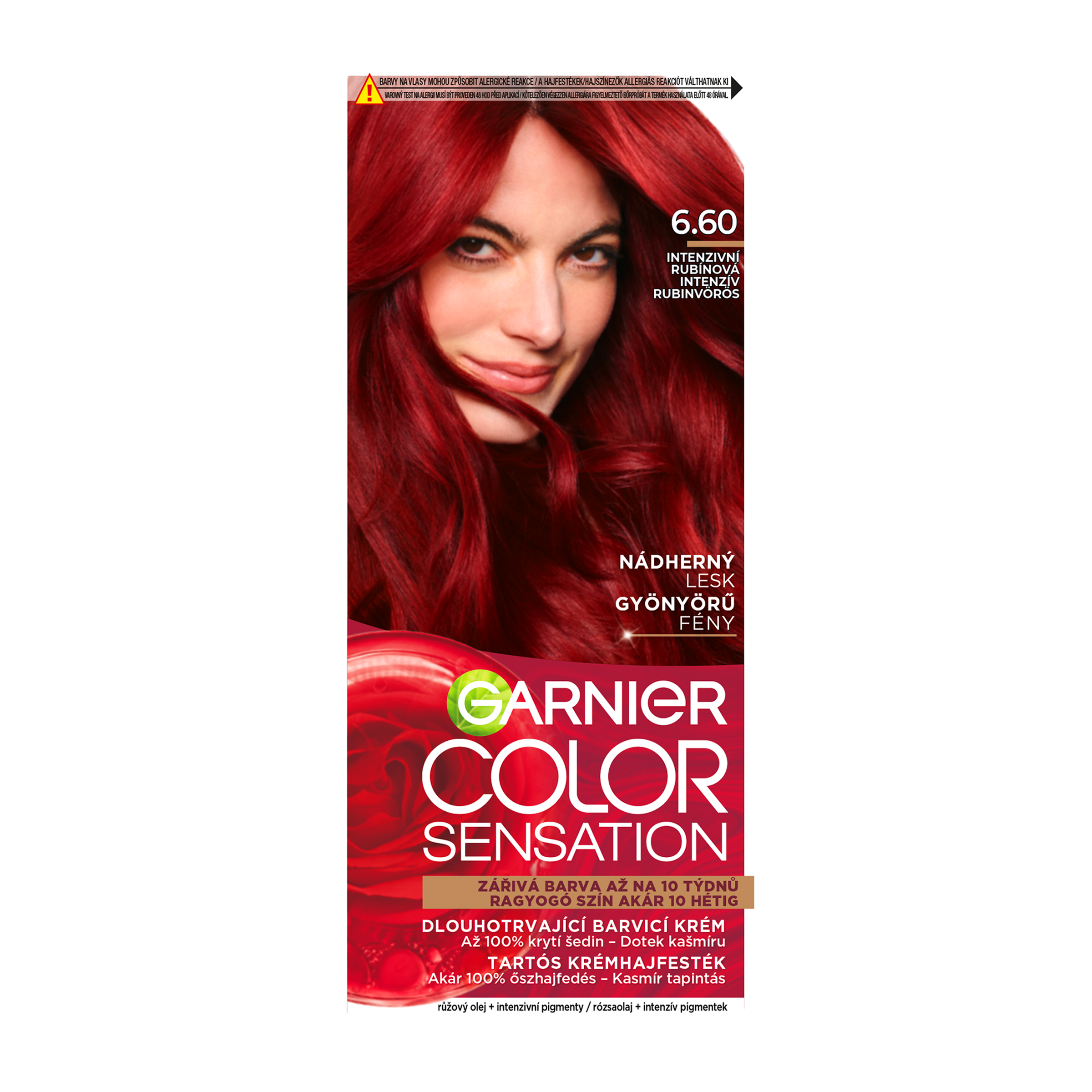 Permanentní barva Color Sensation 6.60 intenzivní rubínová