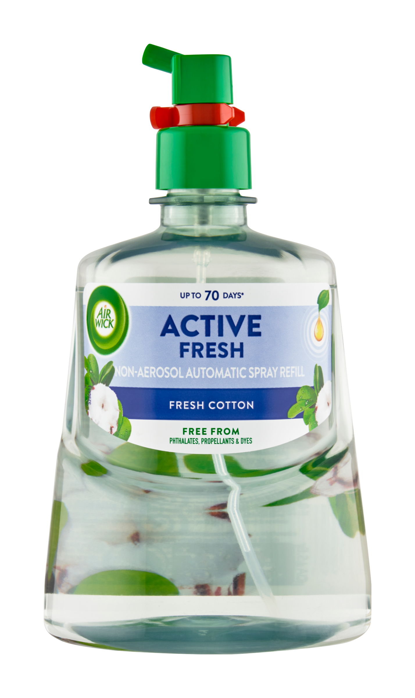 Náplň na vodní bázi do difuzéru Active Fresh Svěží bavlna