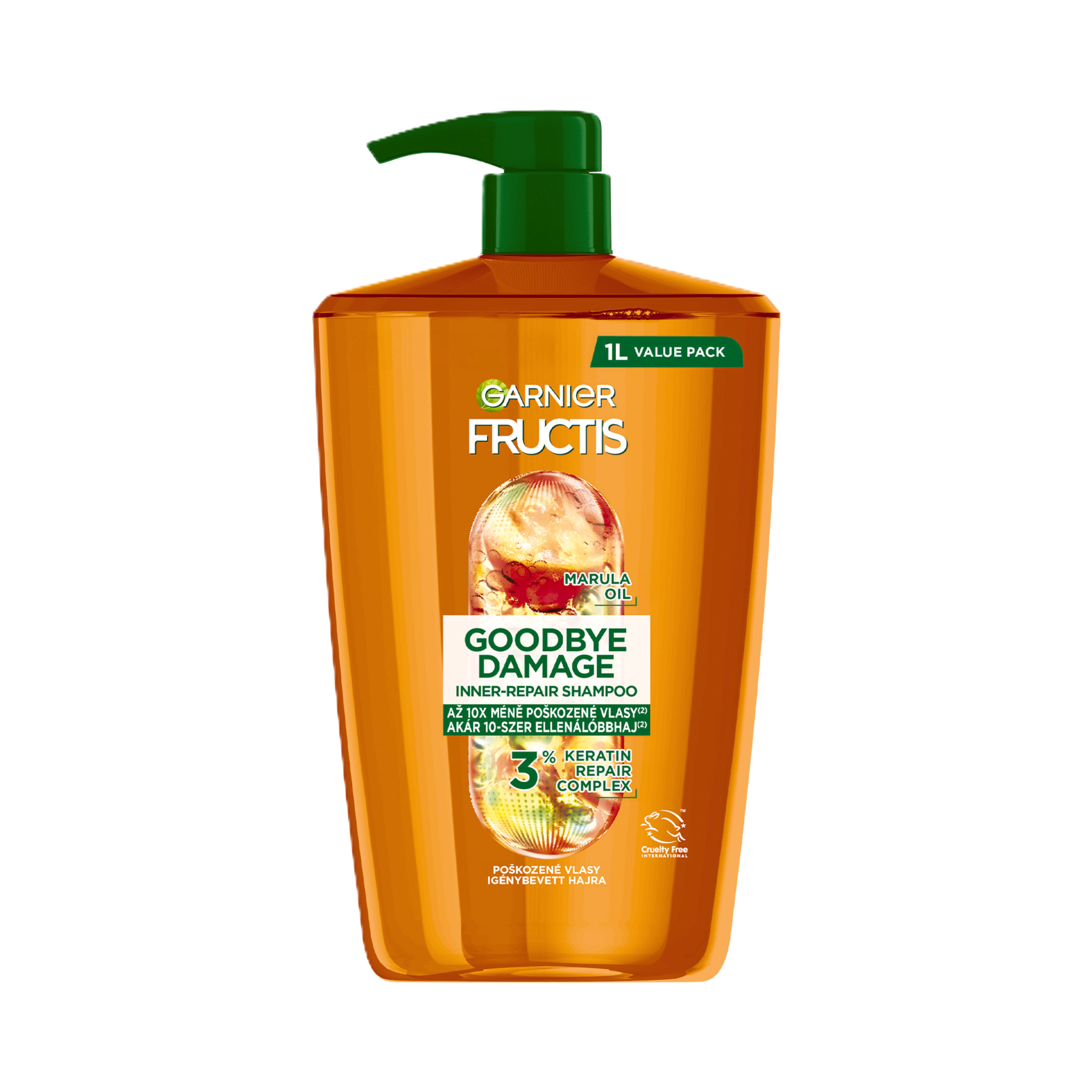 Šampon Goodbye Damage pro poškozené vlasy
