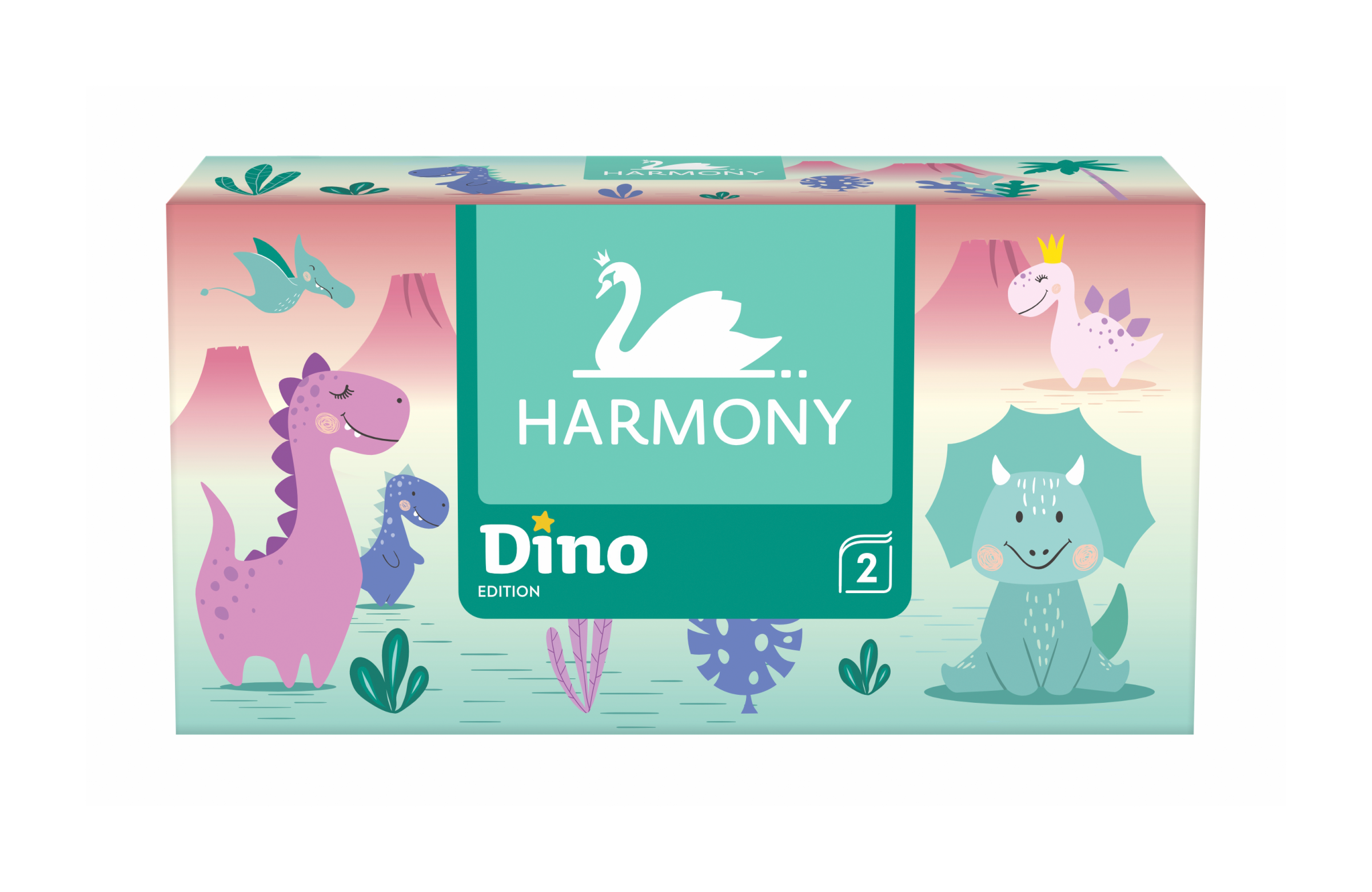 Kosmetické utěrky Dino, 2vrstvé