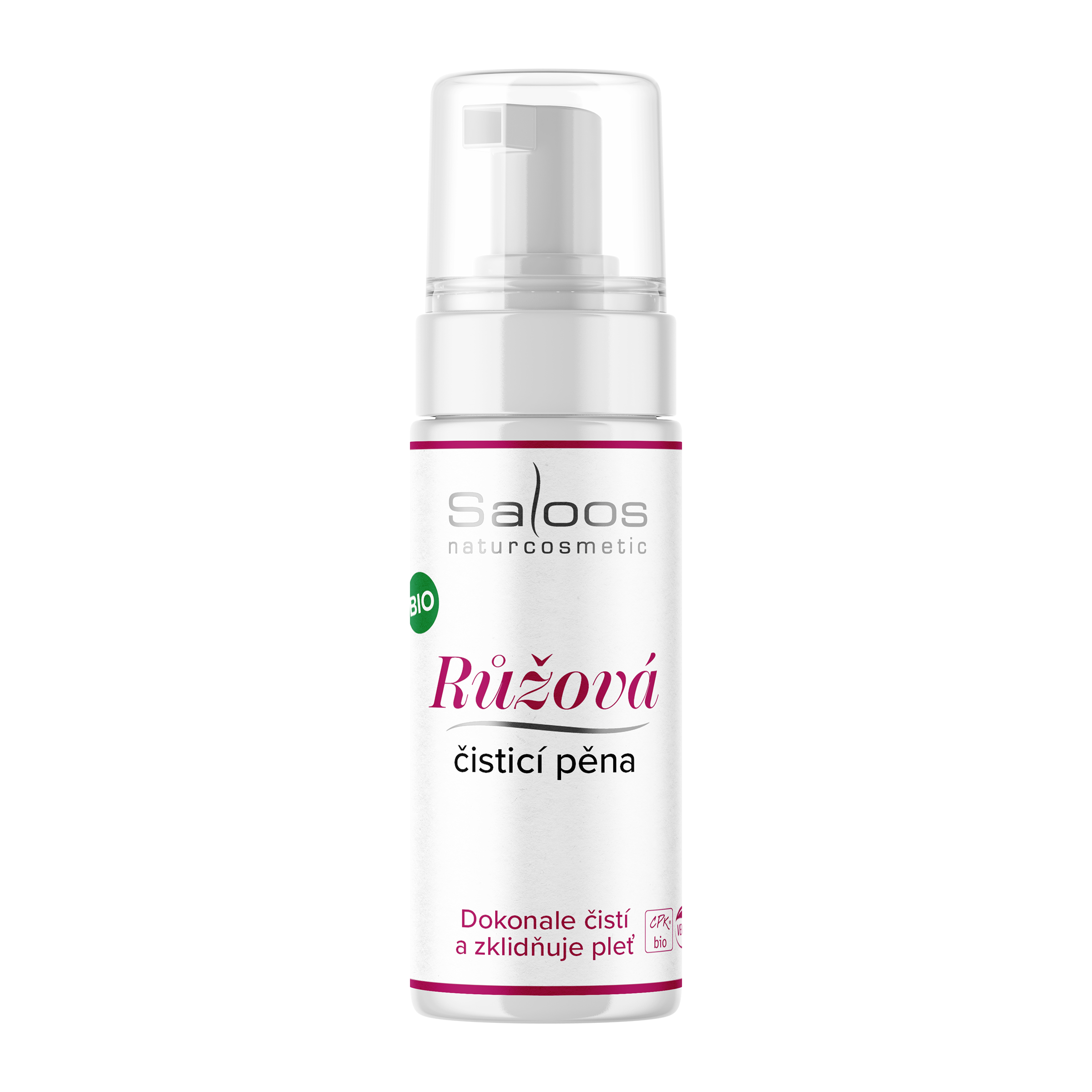 Saloos BIO Růžová čisticí pěna 150 ml