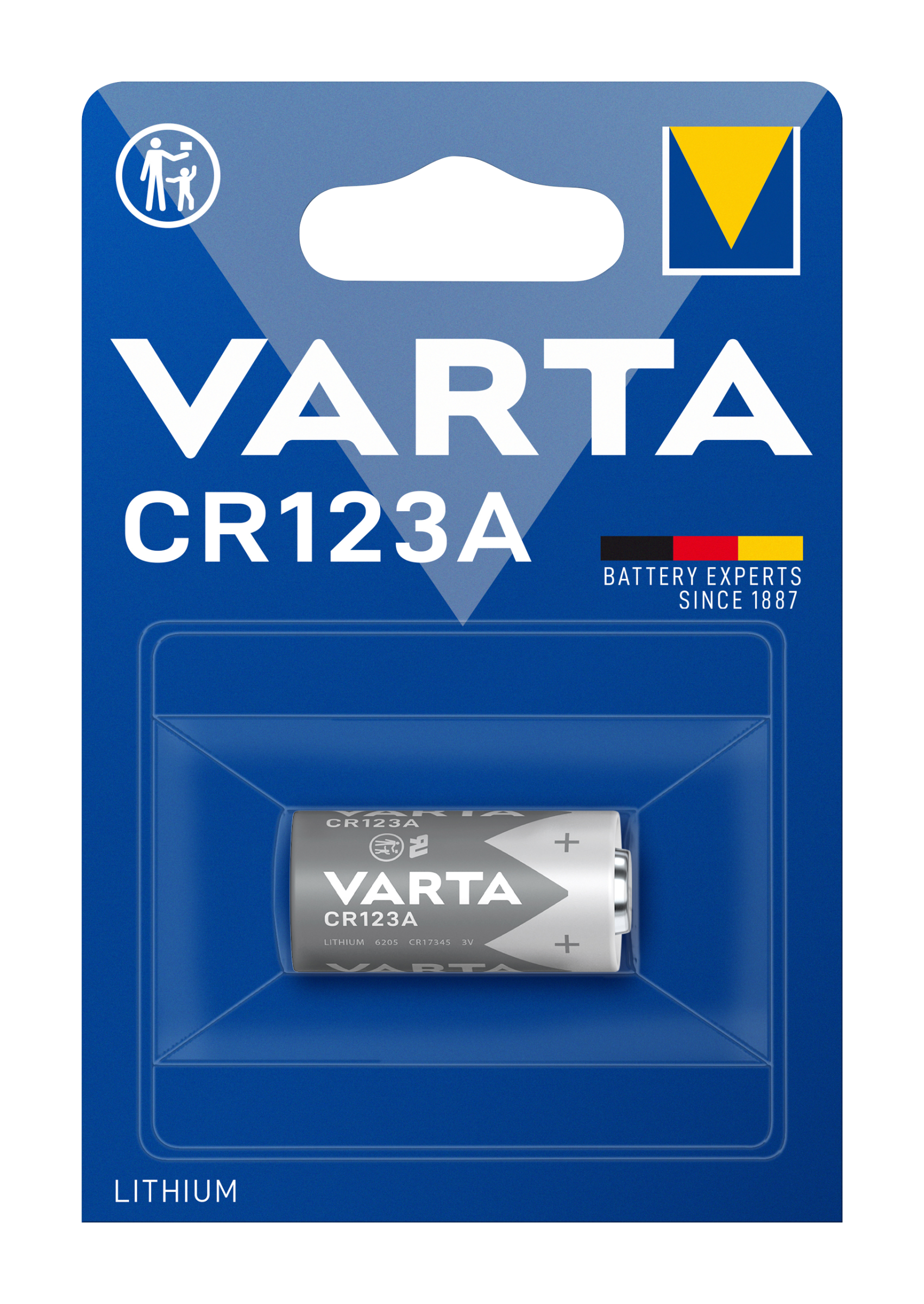 Baterie CR123A Lithium