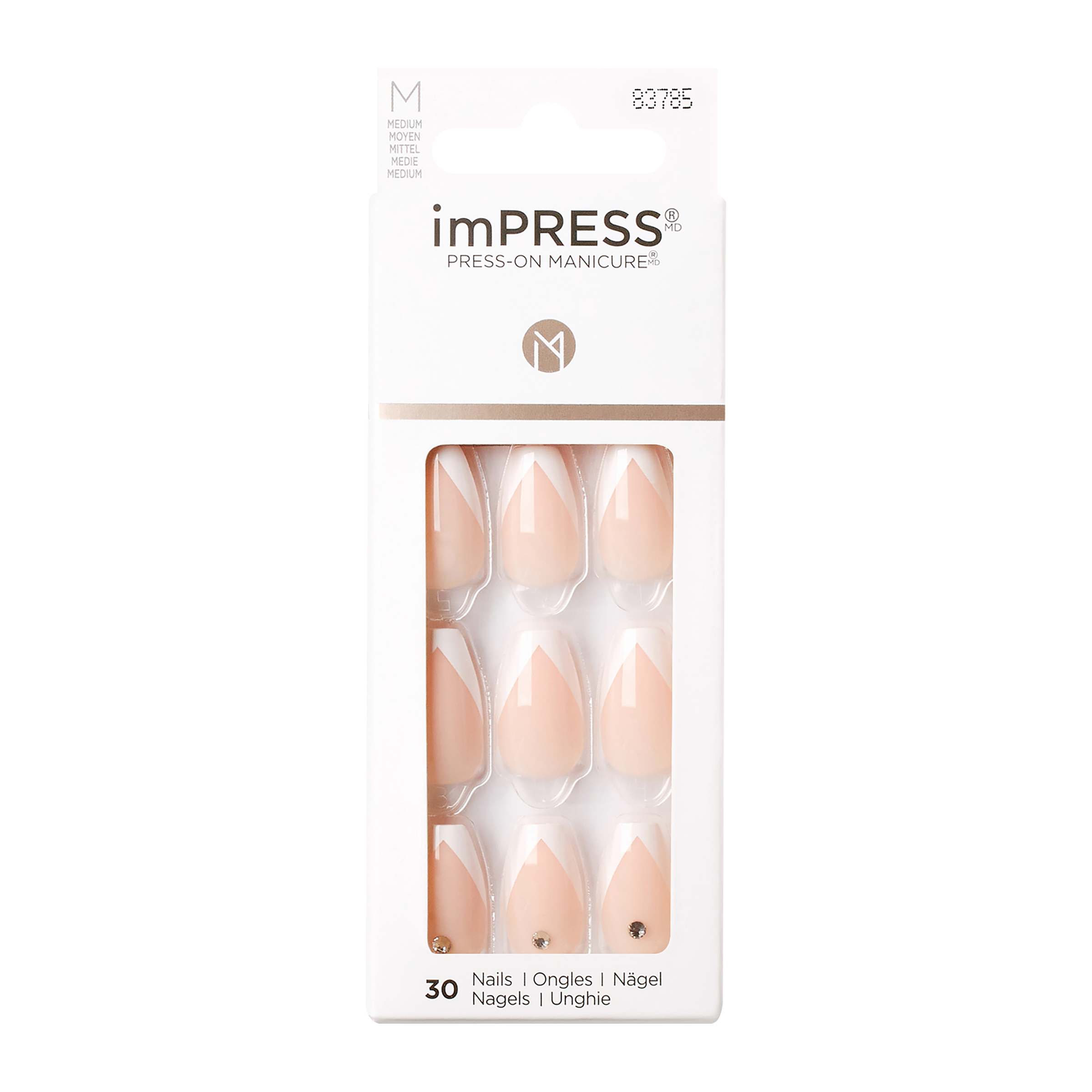 Umělé nehty Impress Nails So French