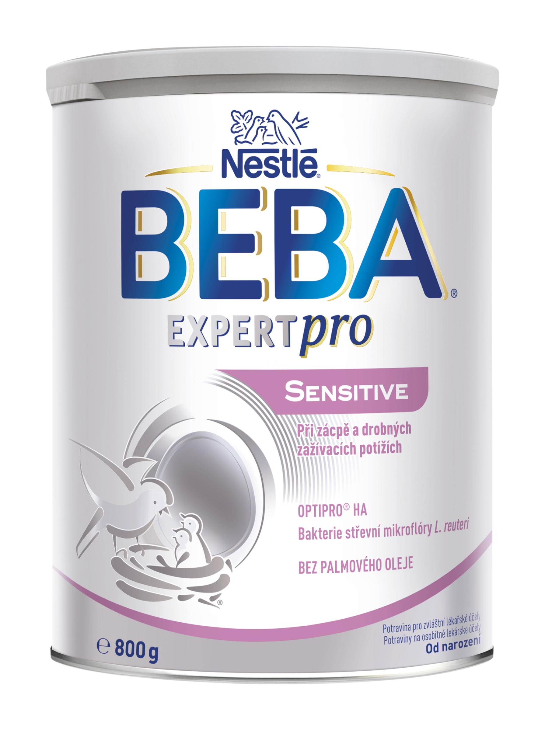 BEBA Počáteční kojenecké mléko ExpertPro Sensitive, 0m 800 g