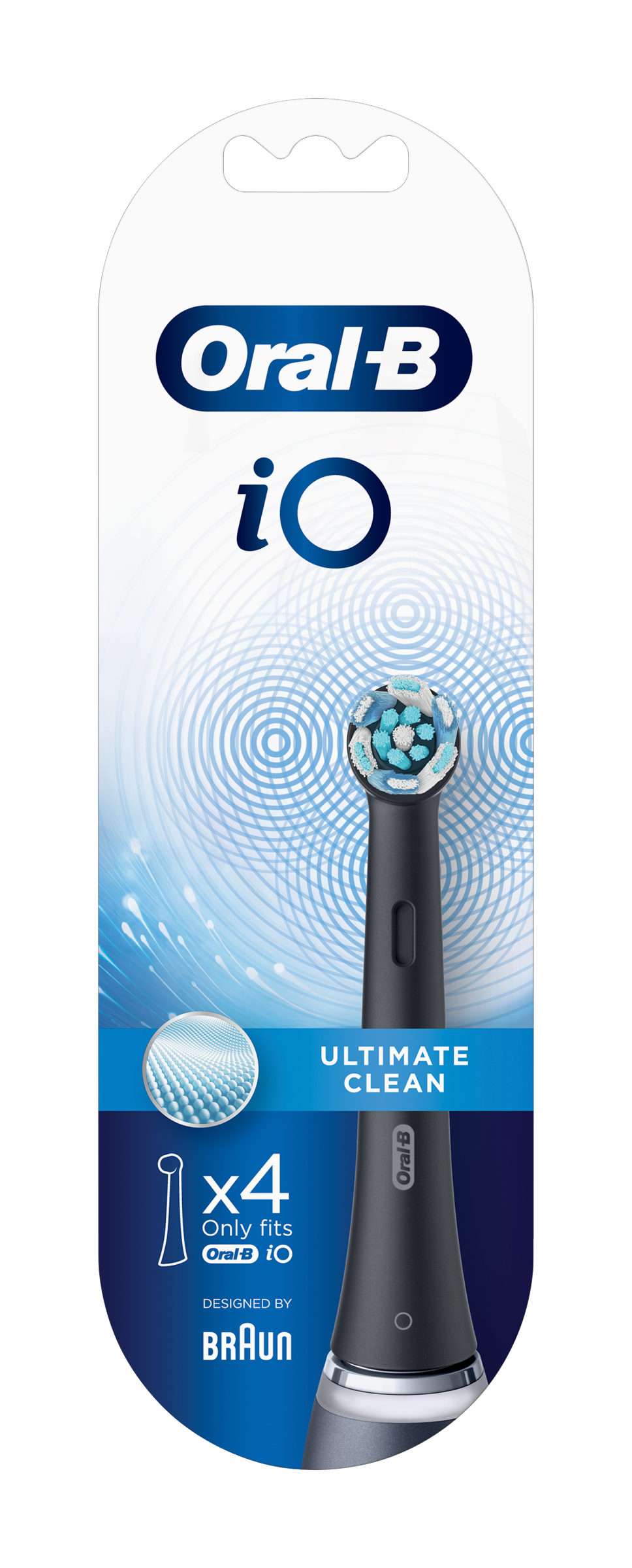 Kartáčkové hlavy Oral-B iO Ultimate Clean černé 