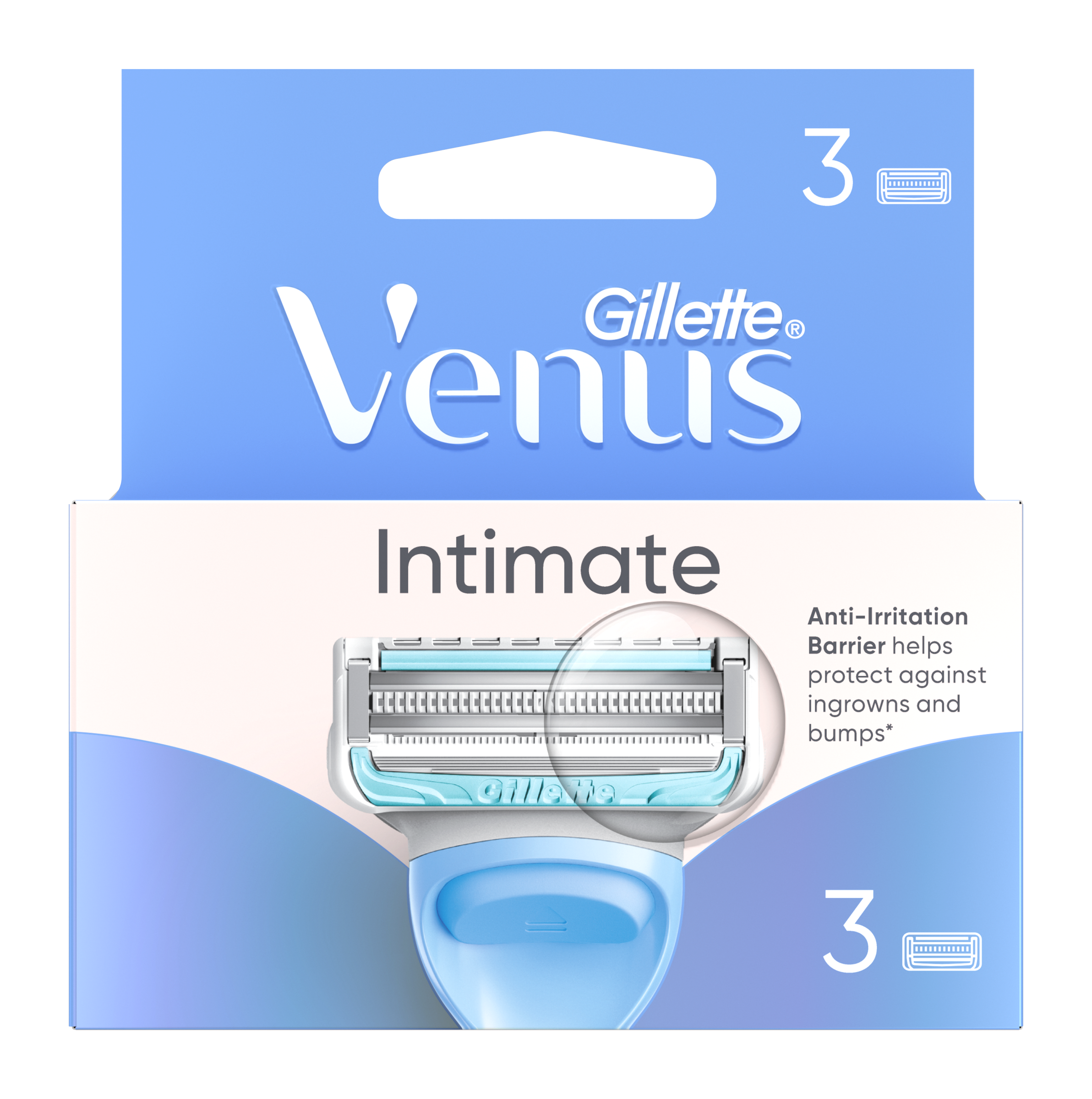 Gillette Holicí hlavice Venus Bikini  3 ks