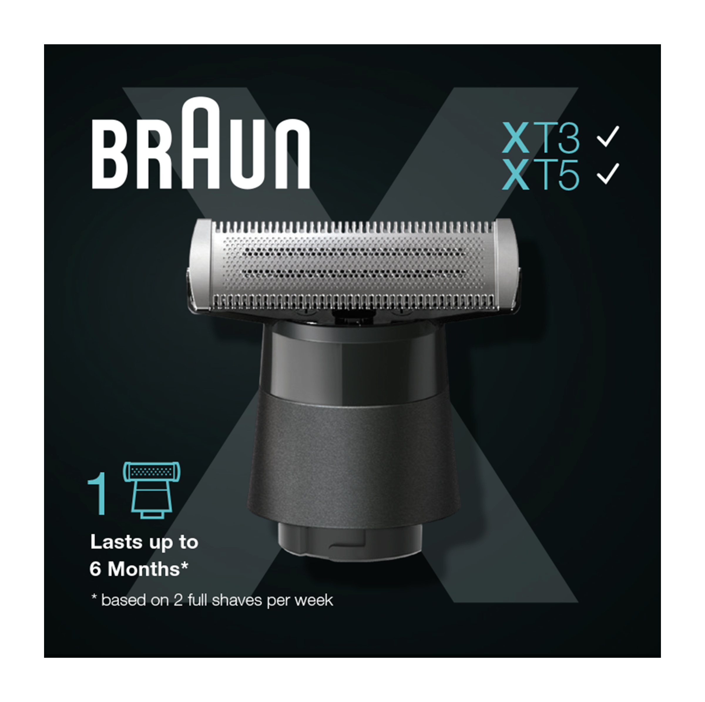 Náhradní hlavice pro Braun Series X