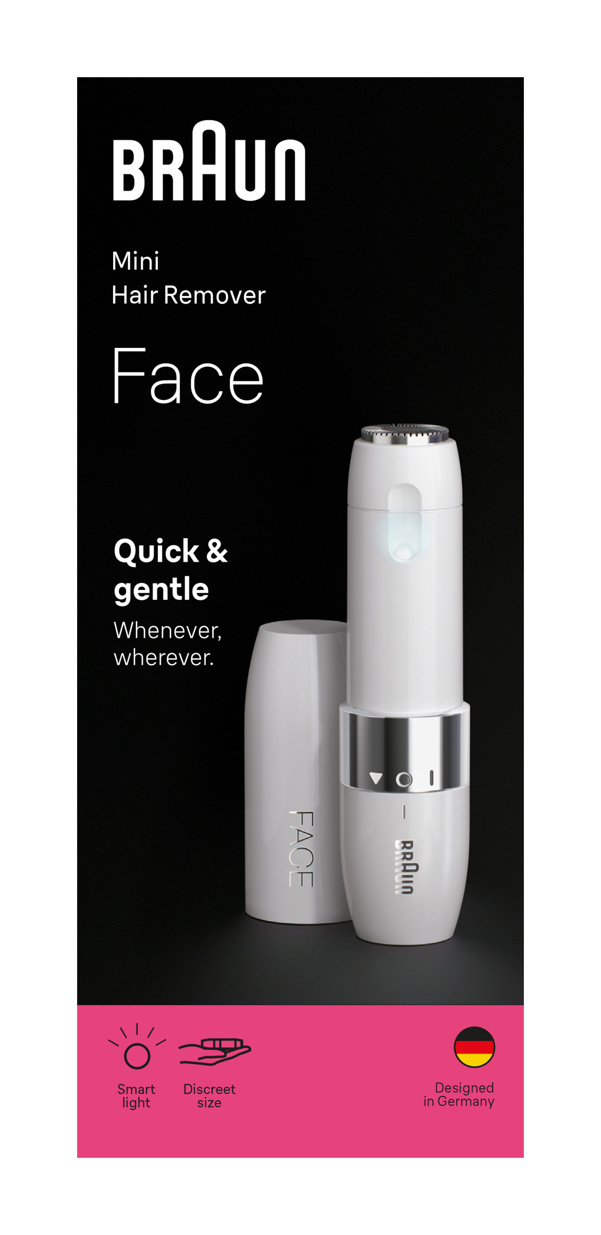 Elektrický odstraňovač chloupků na obličeji Braun Face Mini Hair Remover FS1000