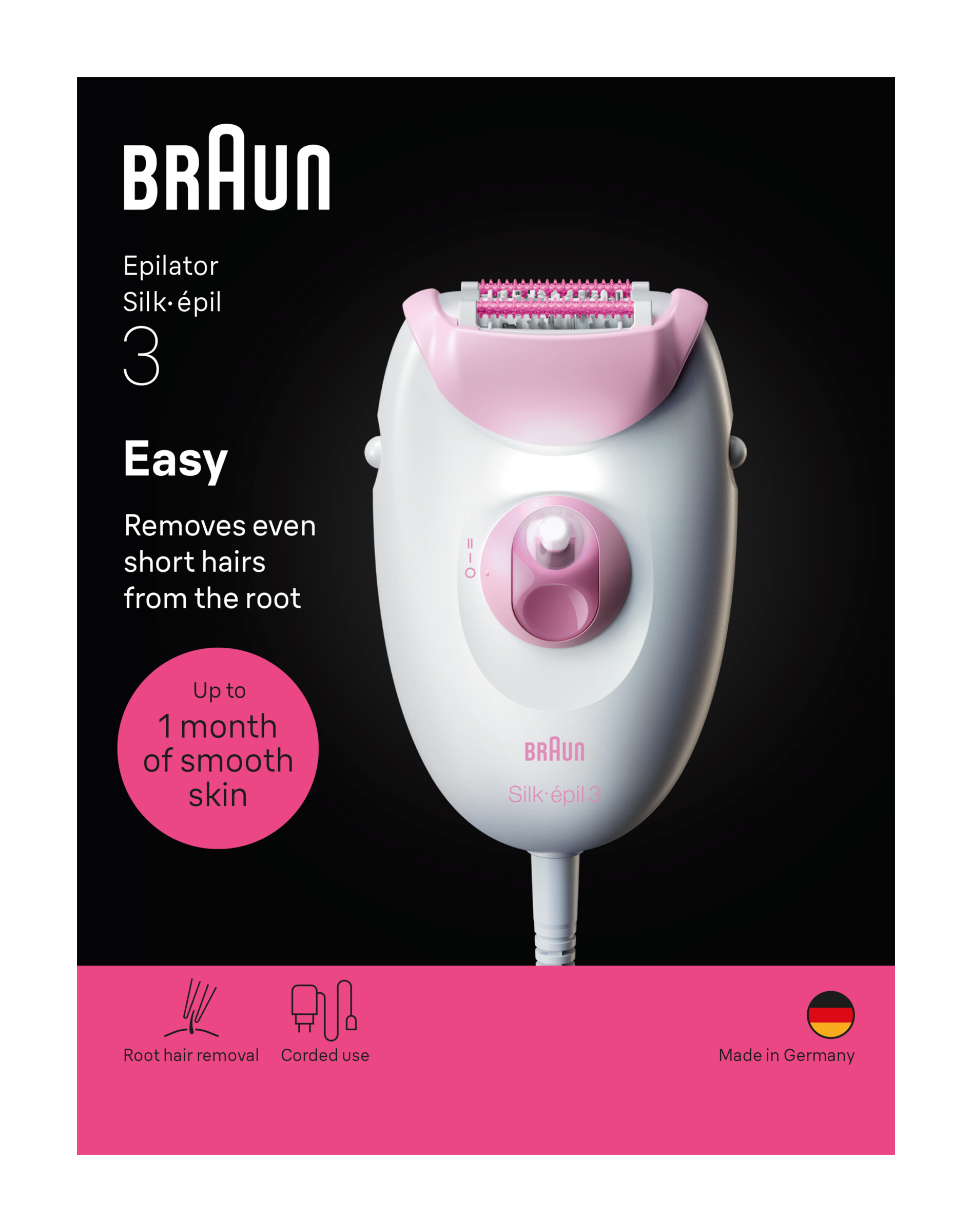 Epilátor Braun Silk-épil 3-276