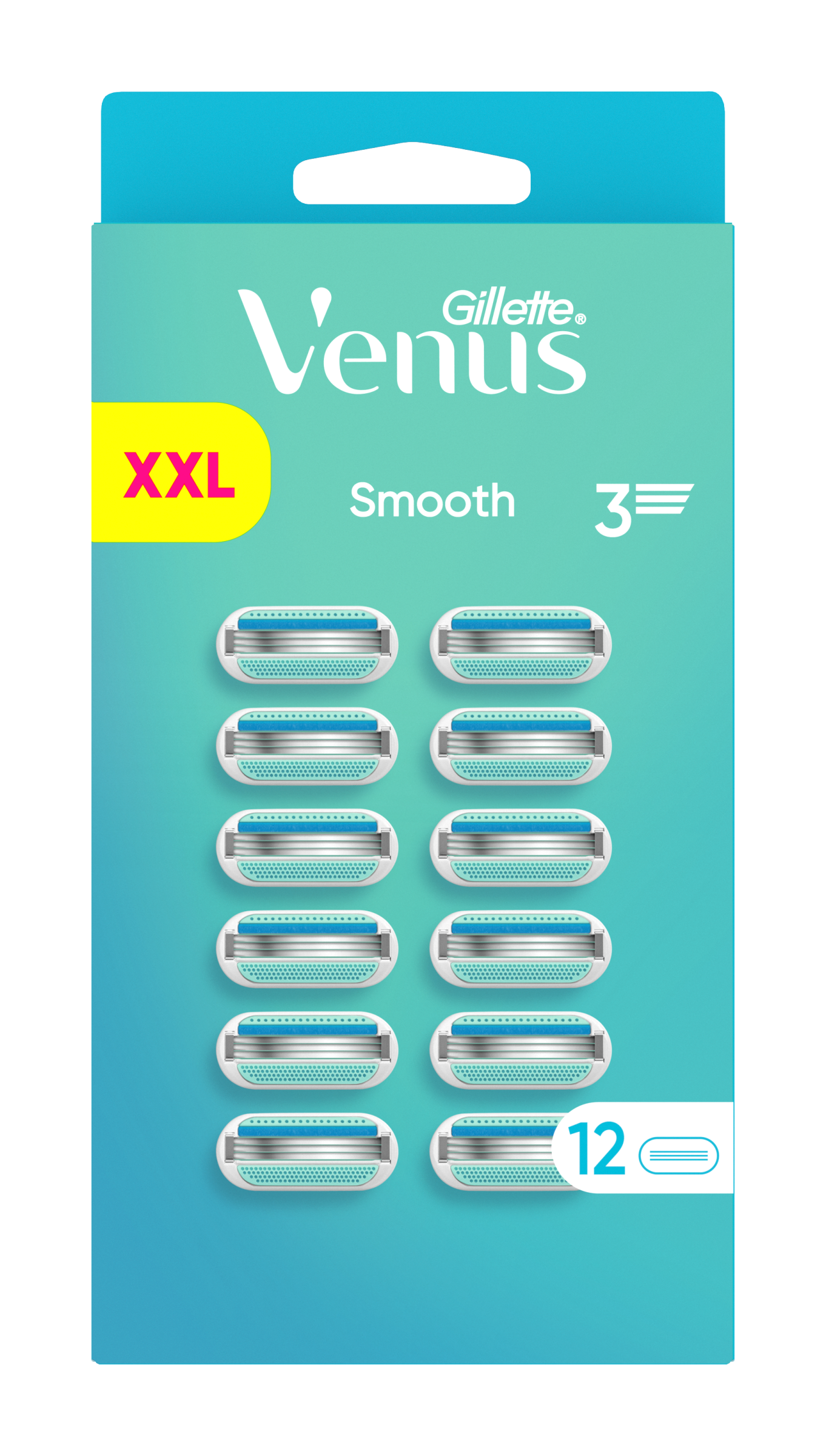 Náhradní holicí hlavice Venus Smooth XXL