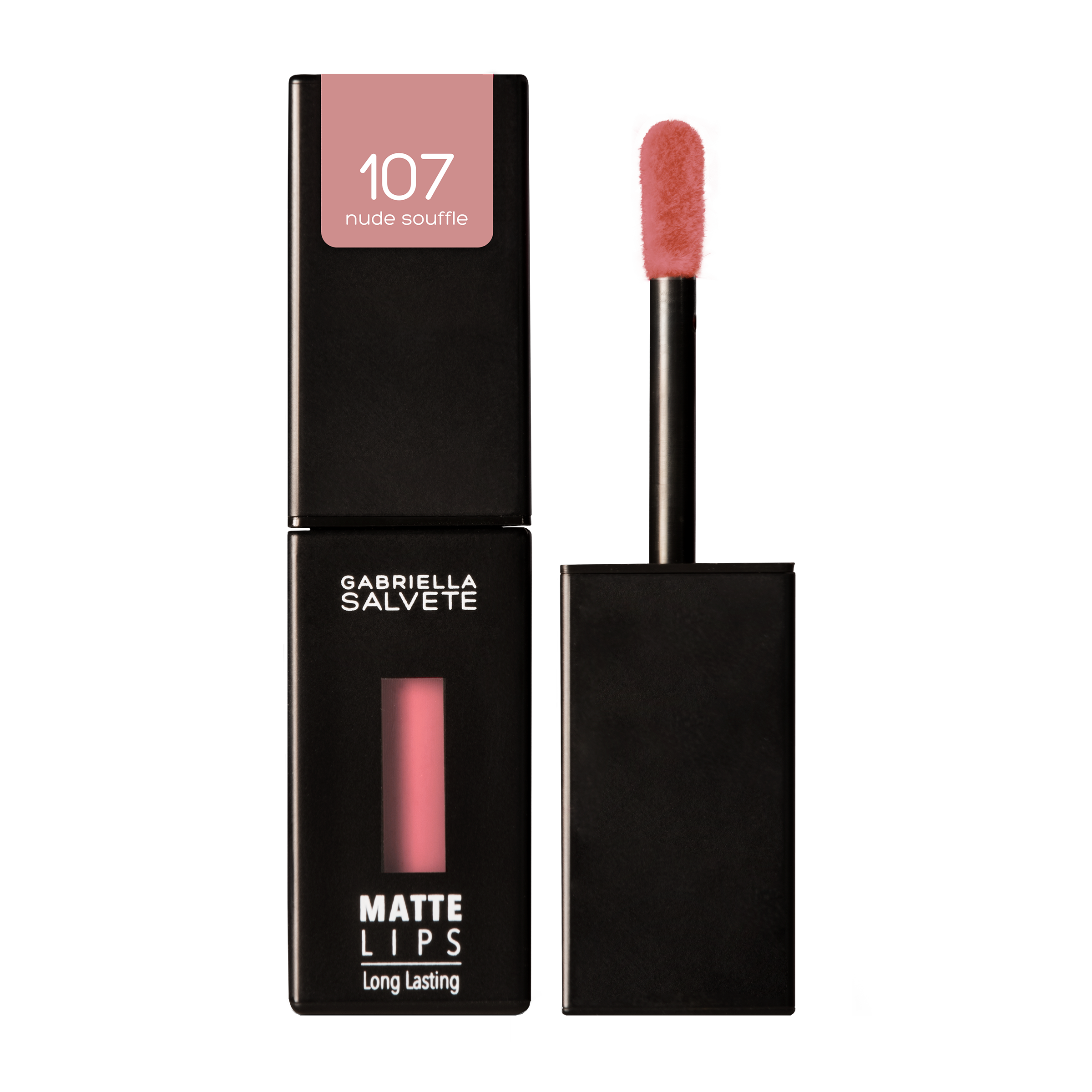 Rtěnka Long Lasting Matte Lips 107 Nude Souffle