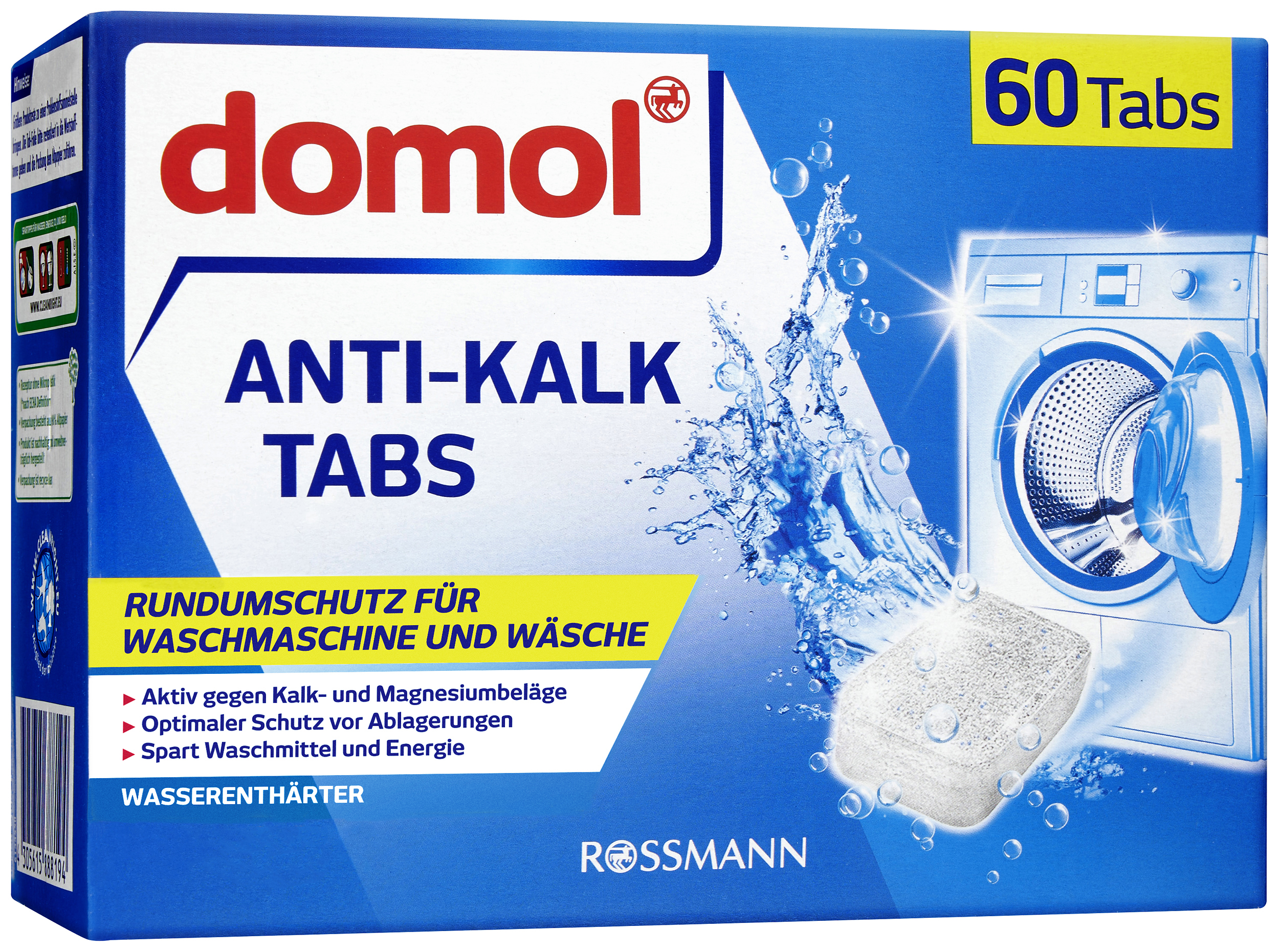 Tablety proti vodnímu kameni