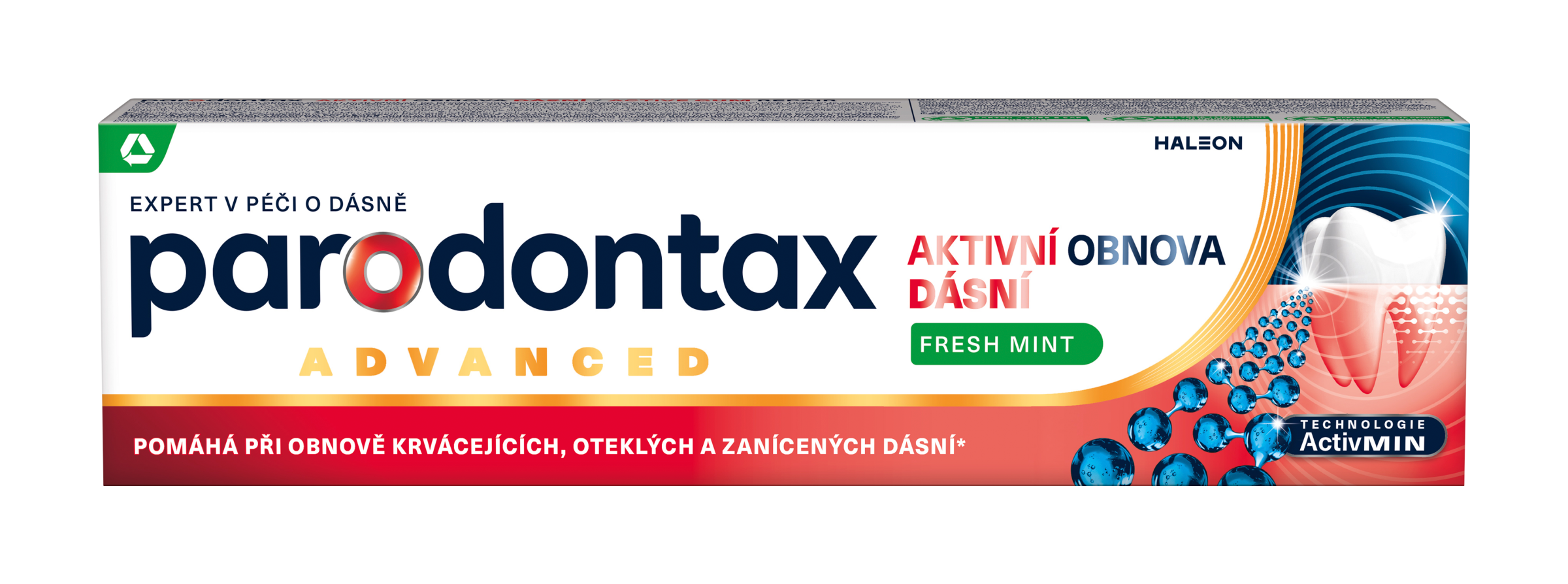 Zubní pasta Aktivní obnova dásní Fresh Mint