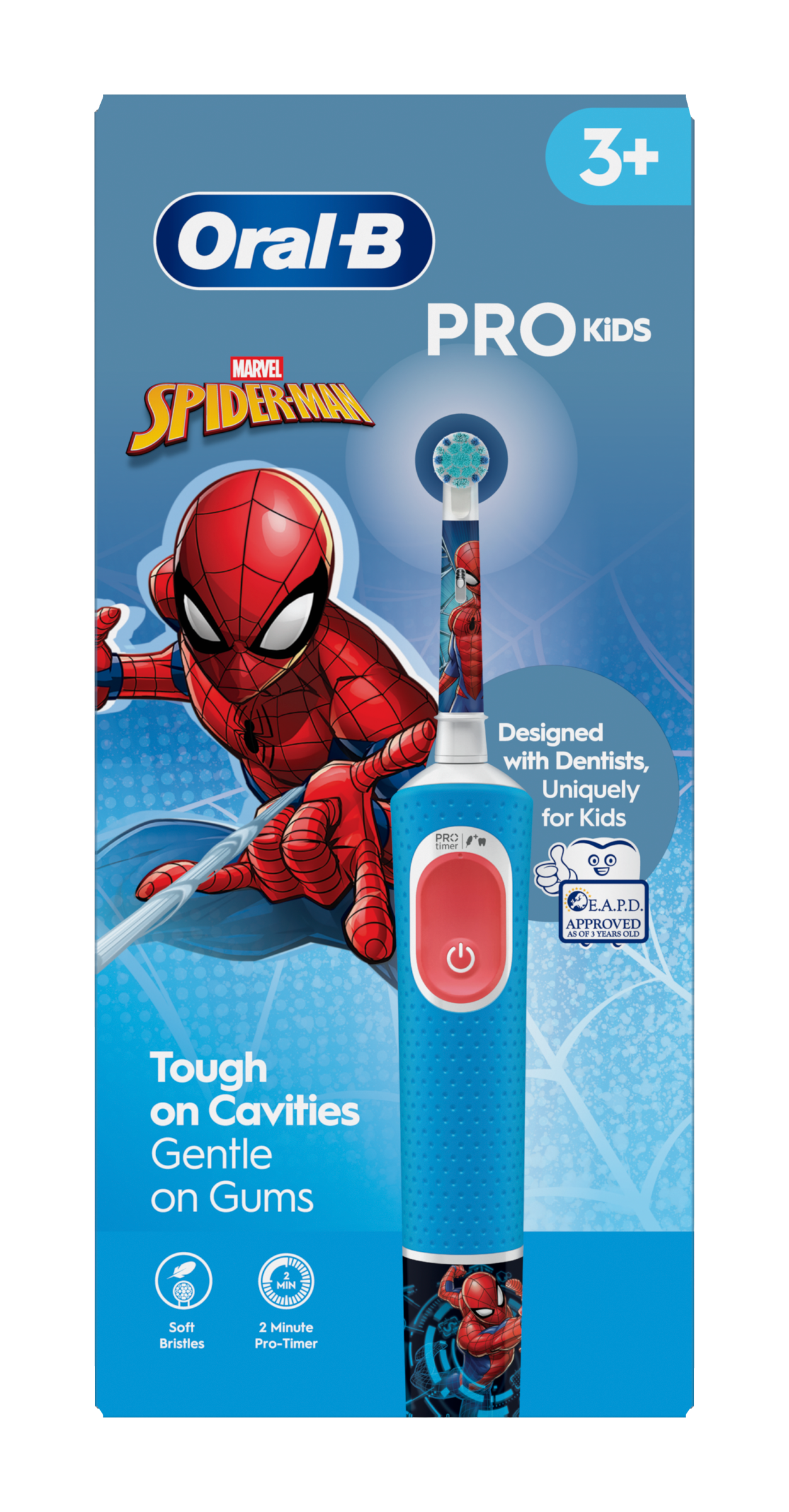 Oral-B Elektrický zubní kartáček Pro Kids Spiderman