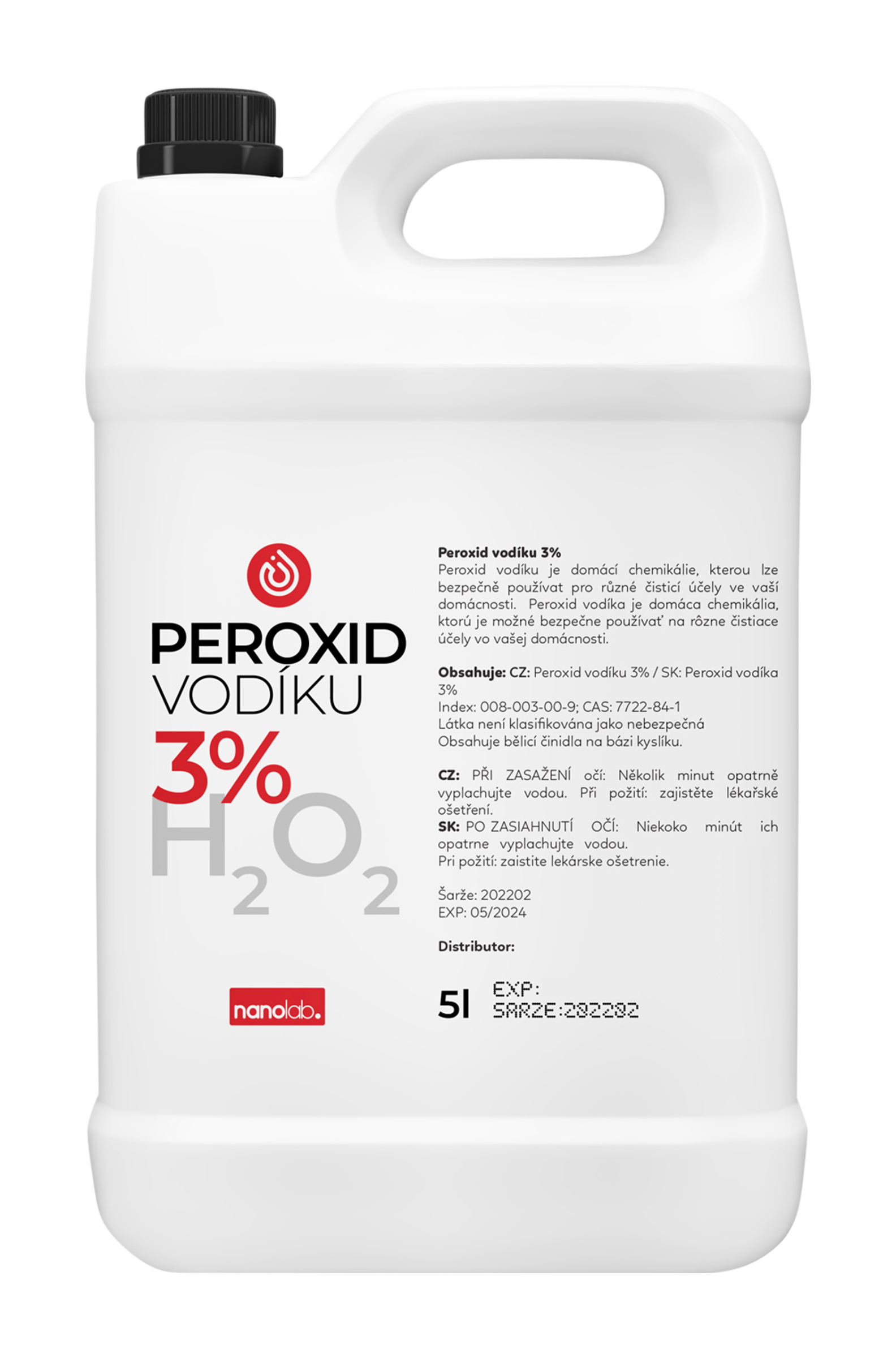 Peroxid vodíku 3%