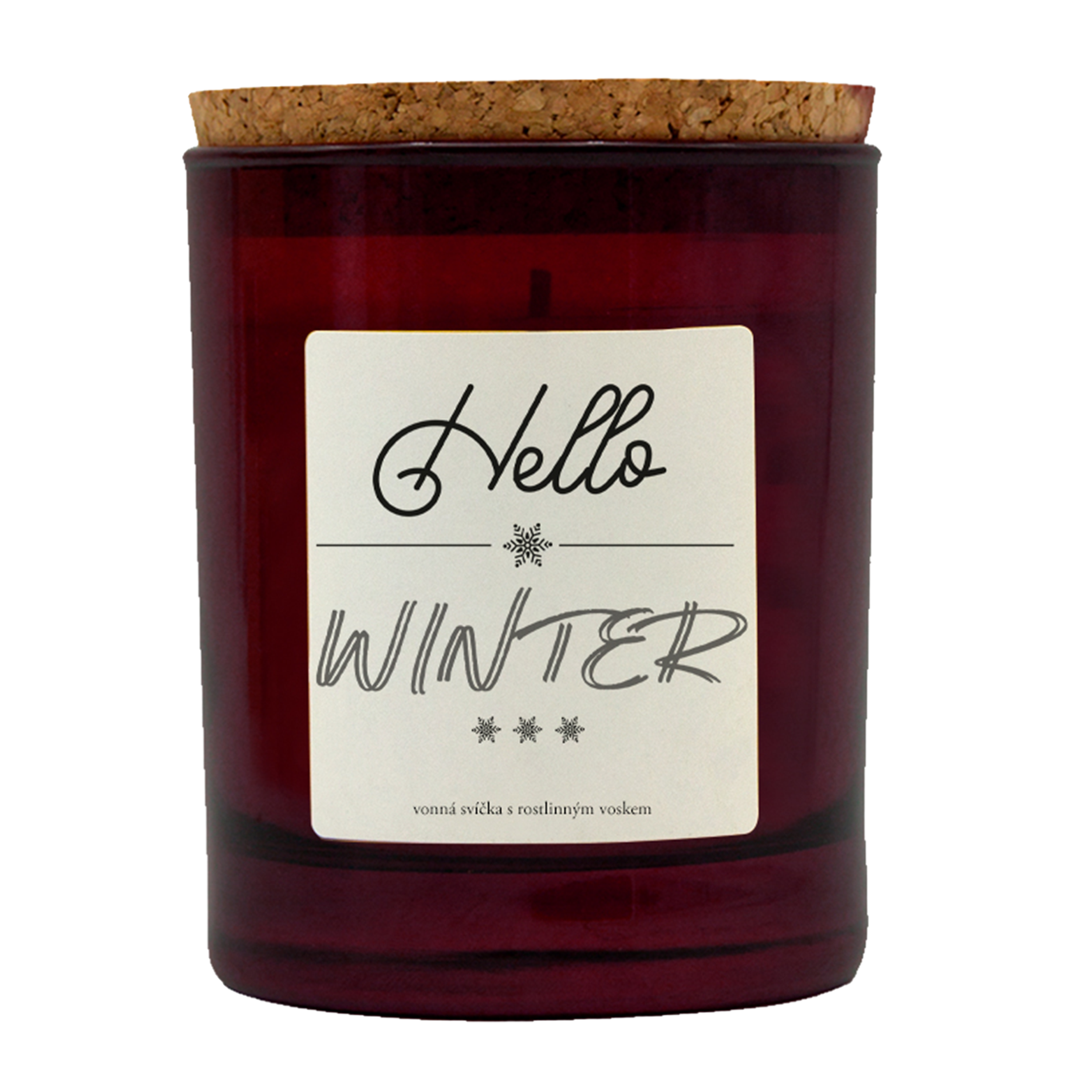 Vonná svíčka Hello Winter 2