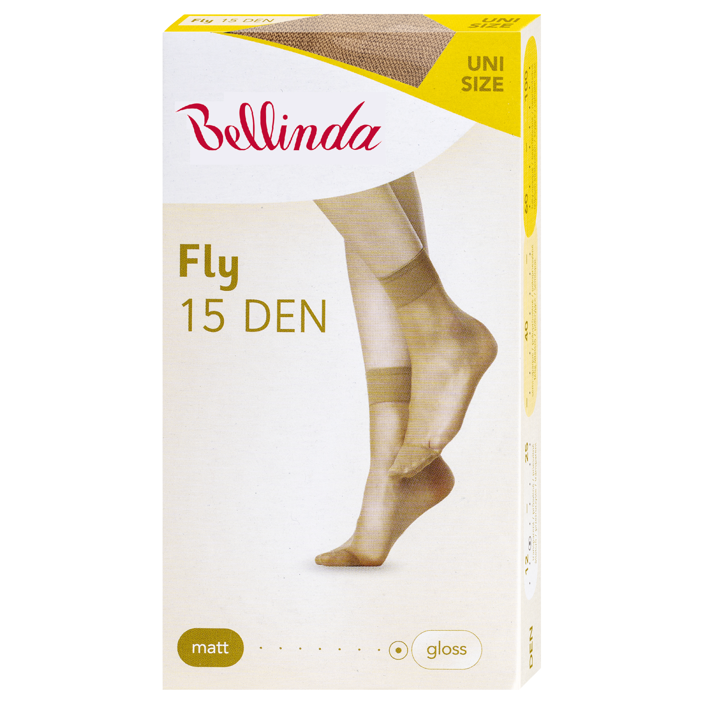 Bellinda Ponožky Fly, amber, vel. uni