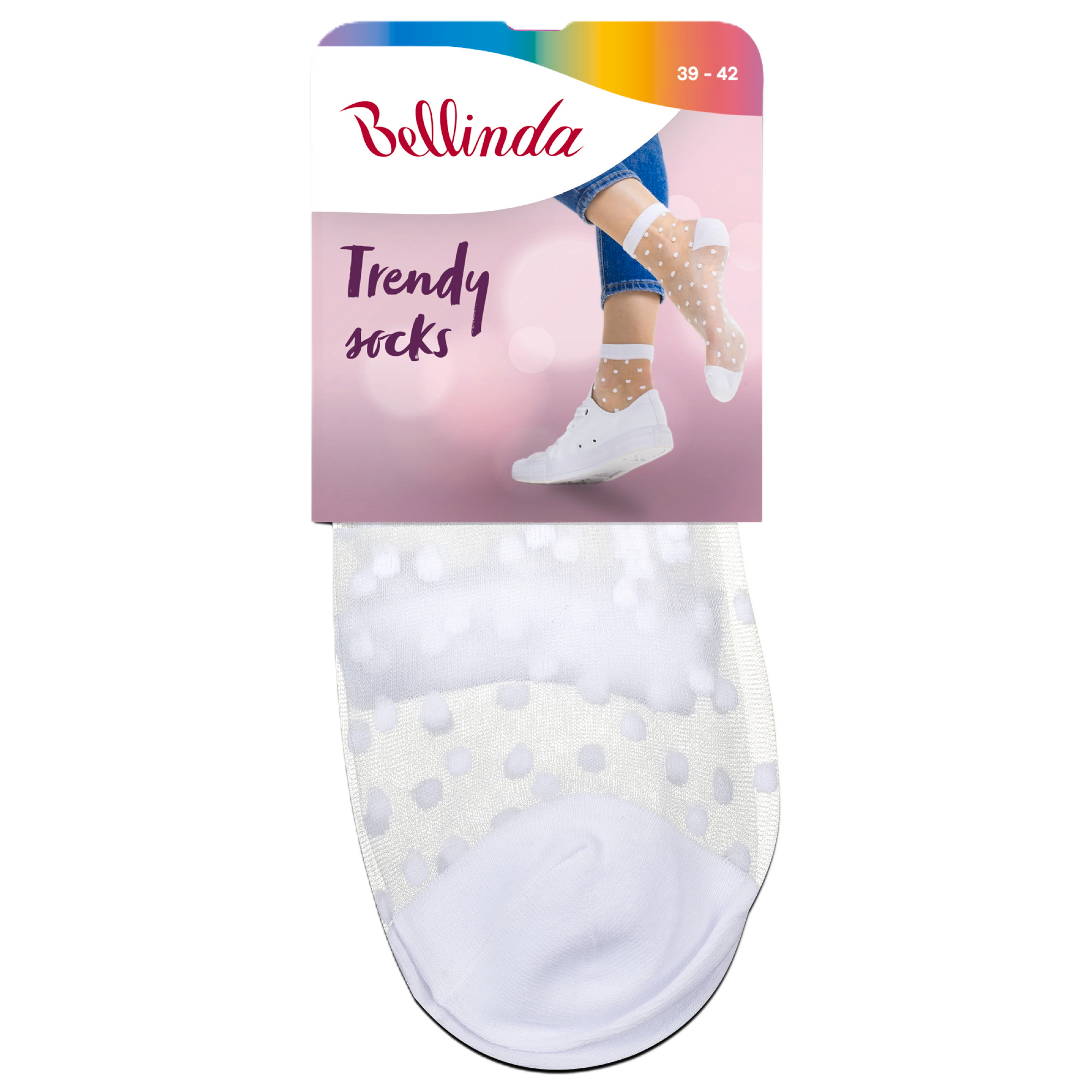 Bellinda Dámské ponožky, bílé 39/42