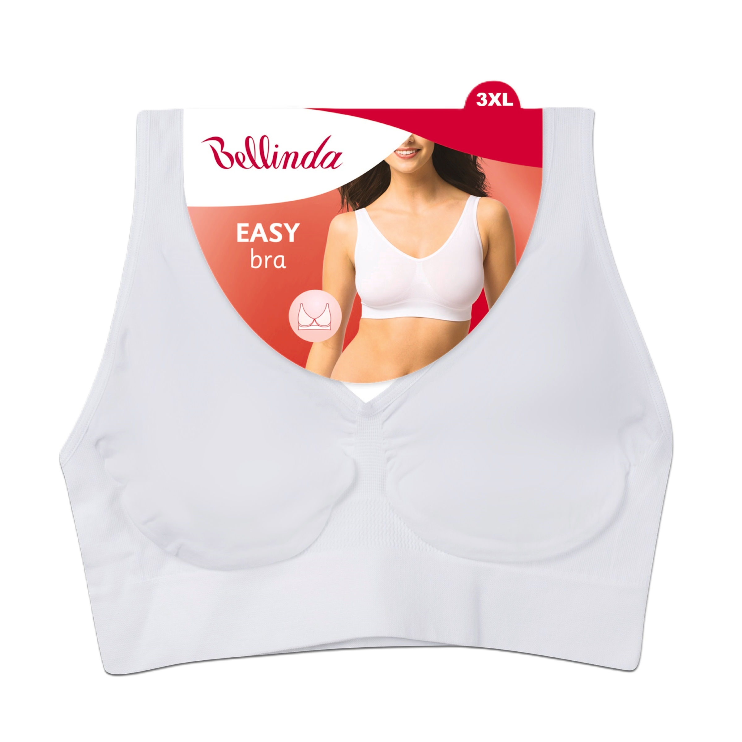 Dámská podprsenka Bellinda bílá (BU815703-030) 3XL