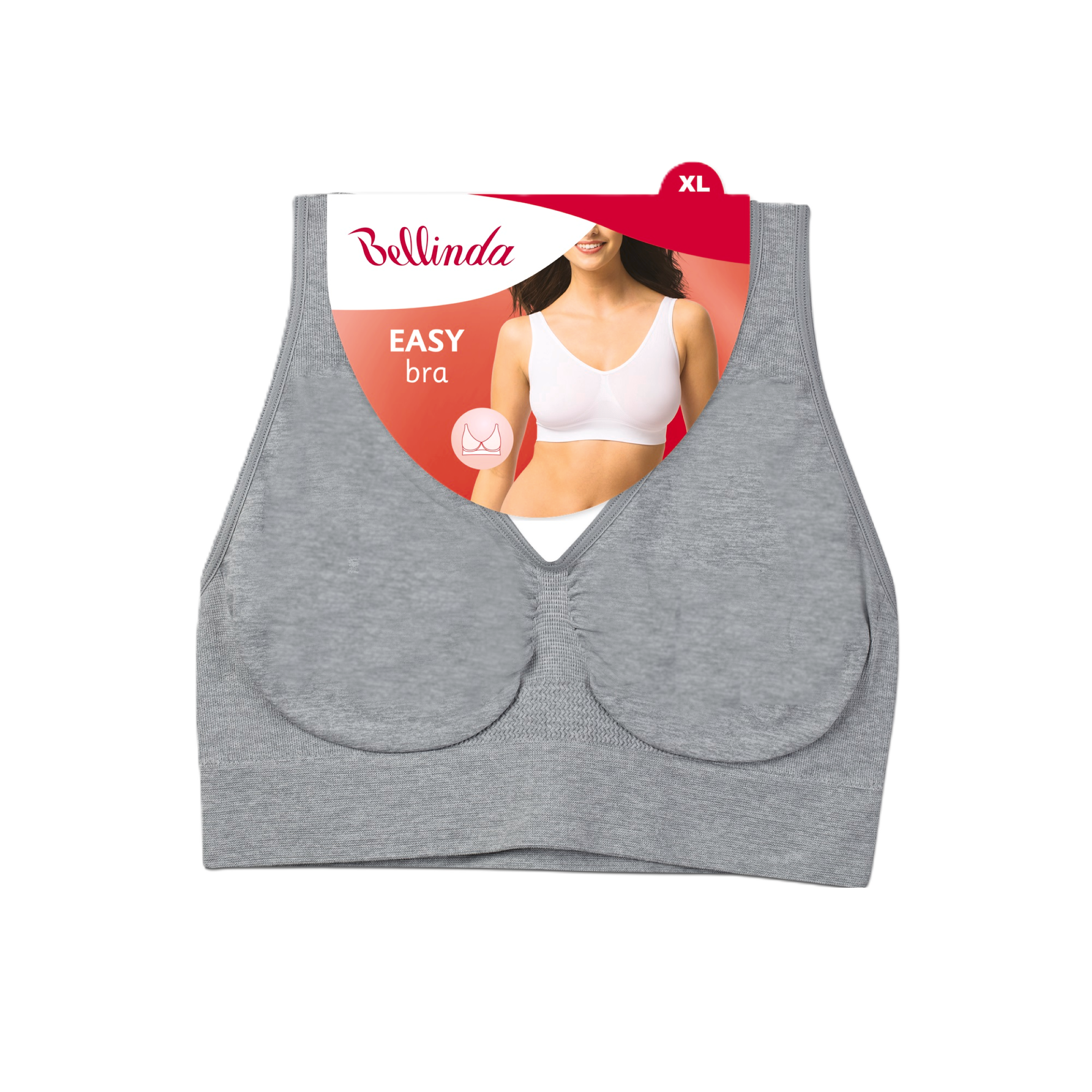 Podprsenka Easy šedá XL