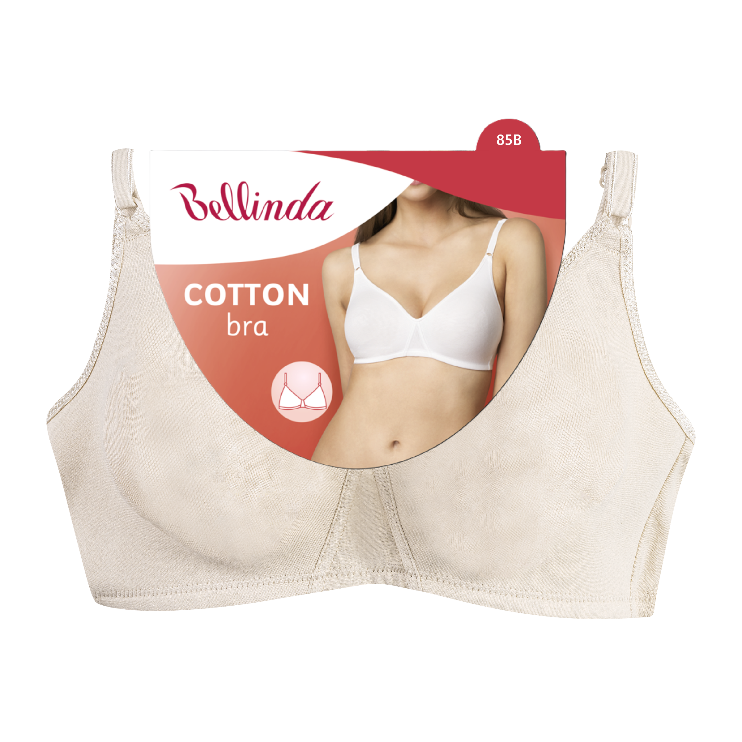 Bellinda Podprsenka Cotton tělová 85B