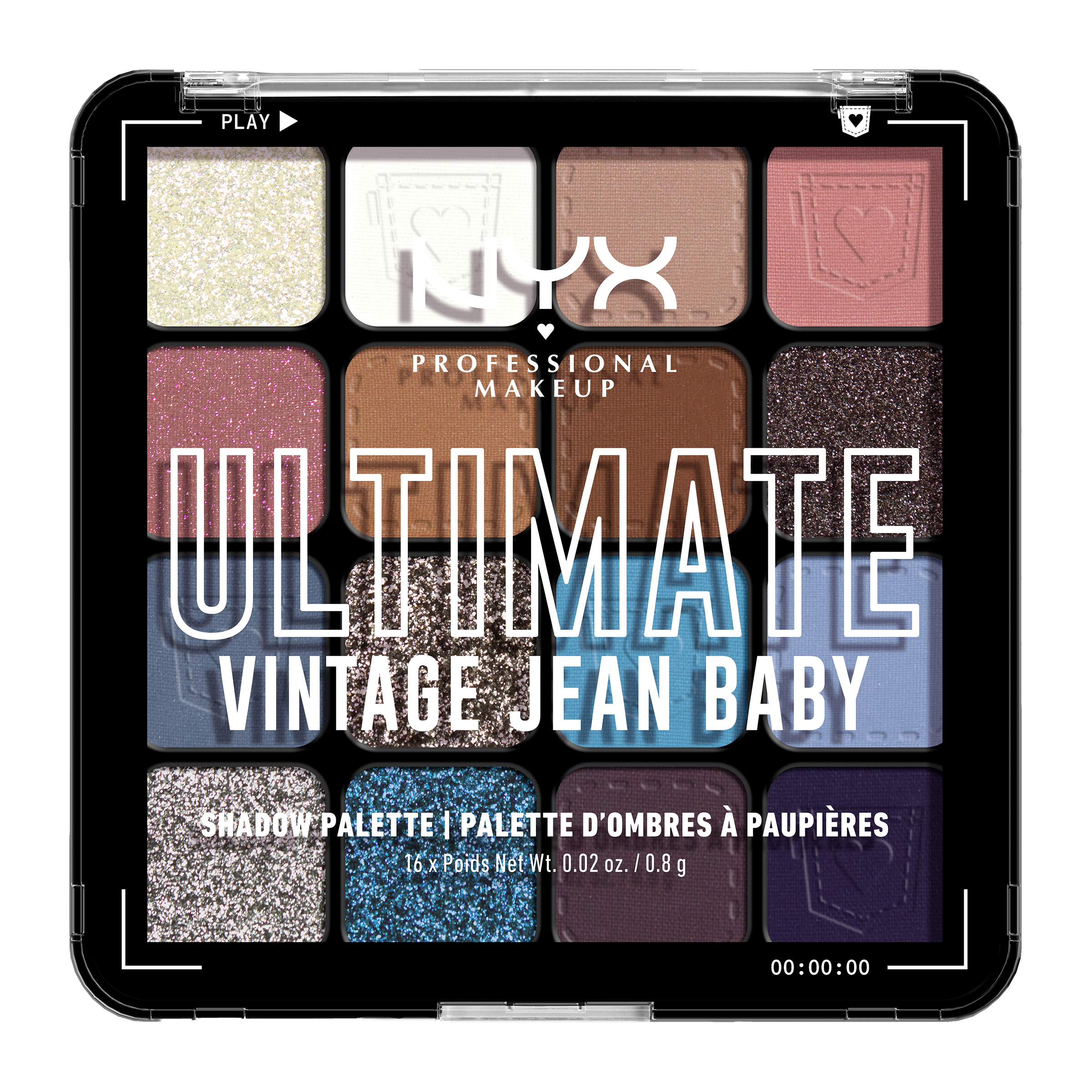 Paletka očních stínů Ultimate Vintage Jean Baby