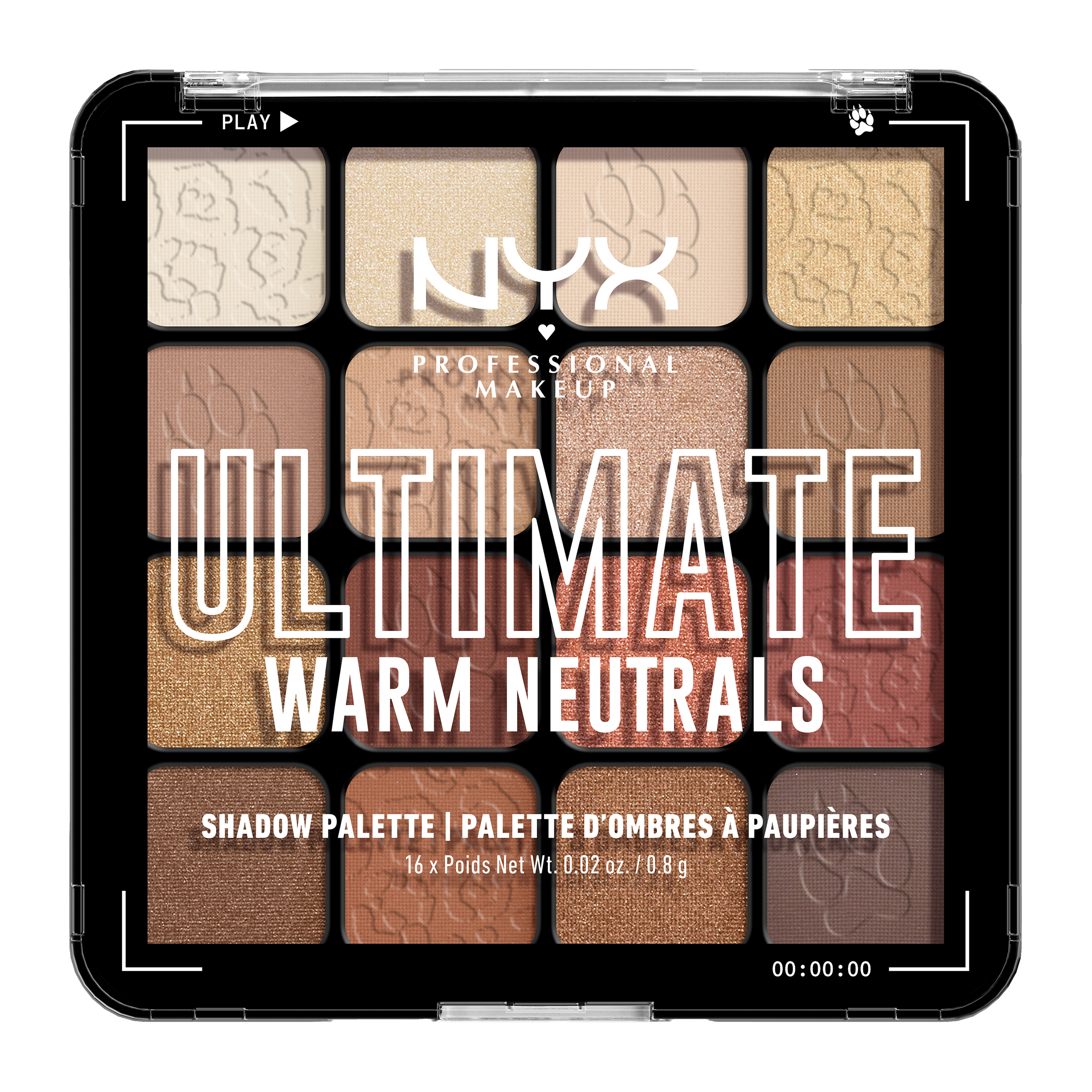 Paletka očních stínů Ultimate Warm Neutrals