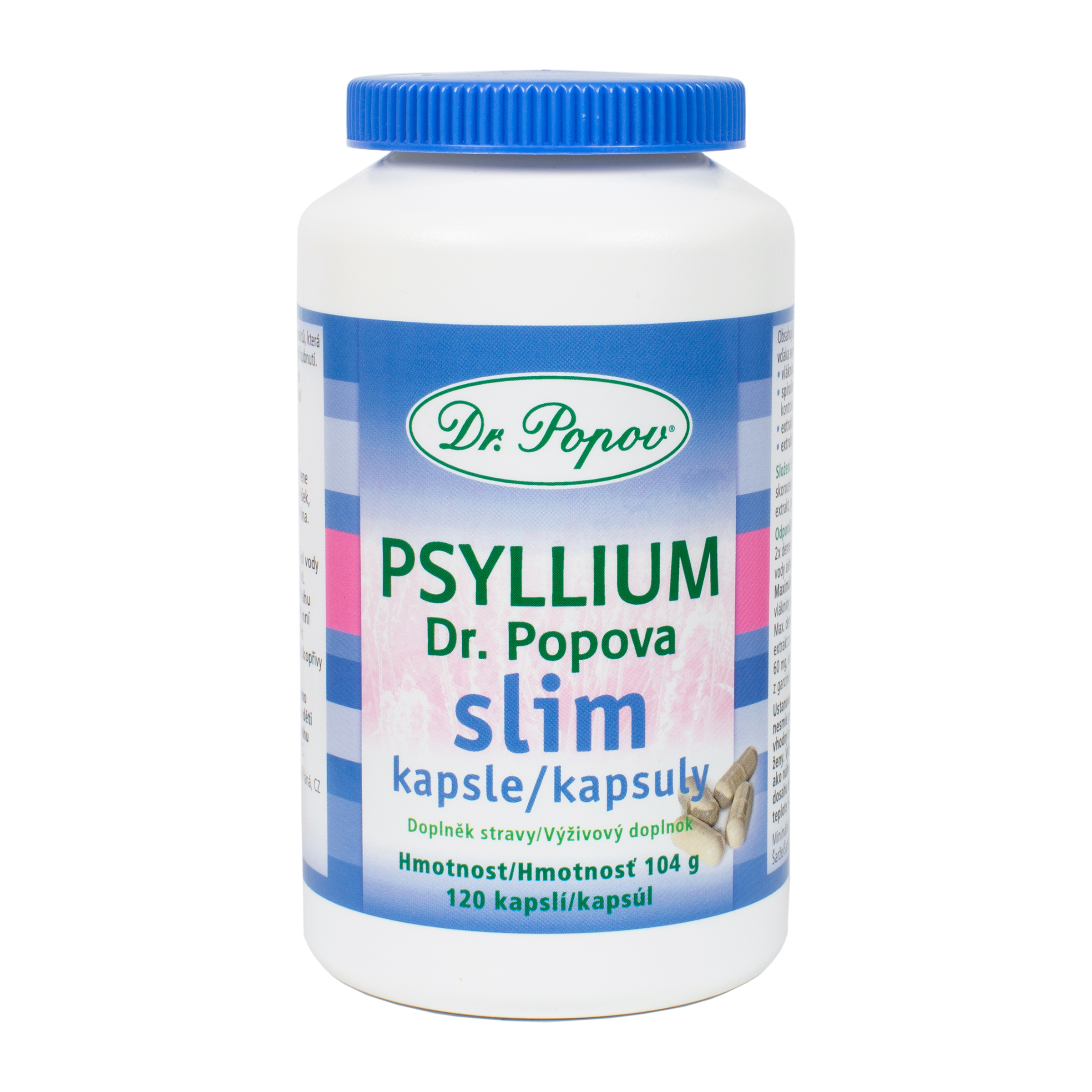 Psyllium kapsle slim, doplněk stravy