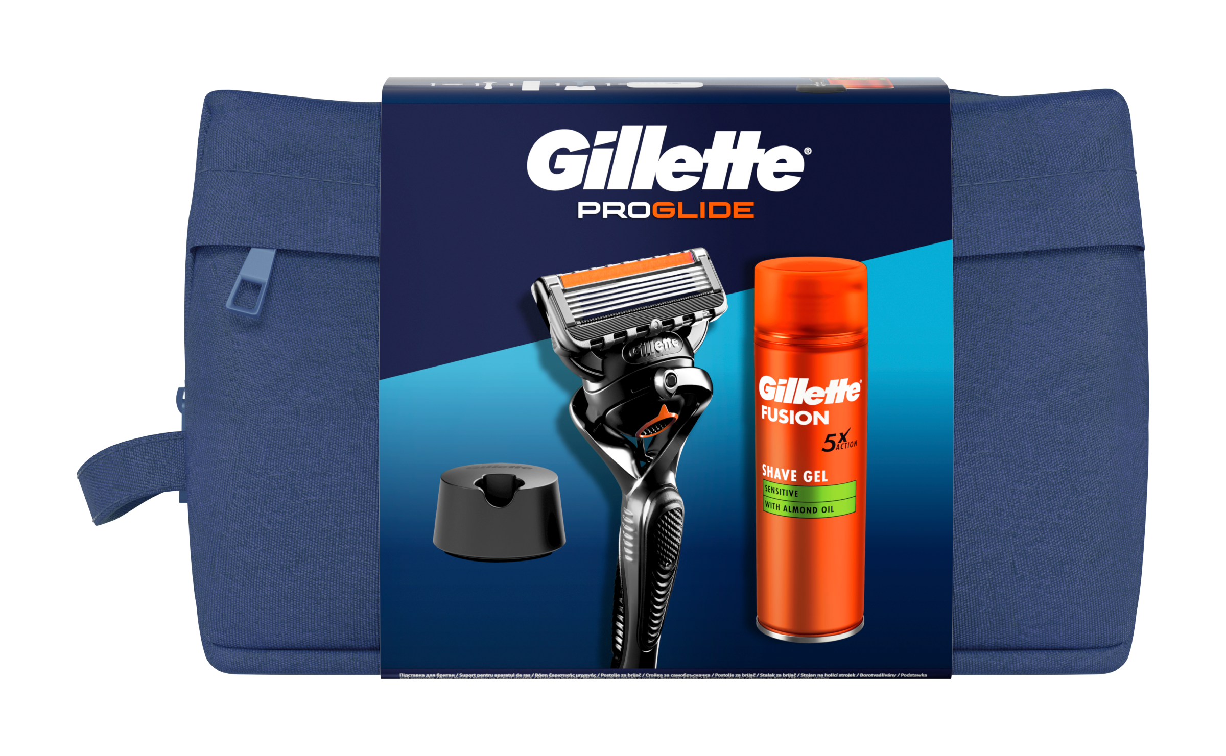 Dárková sada na holení Gillette ProGlide + gel na holení