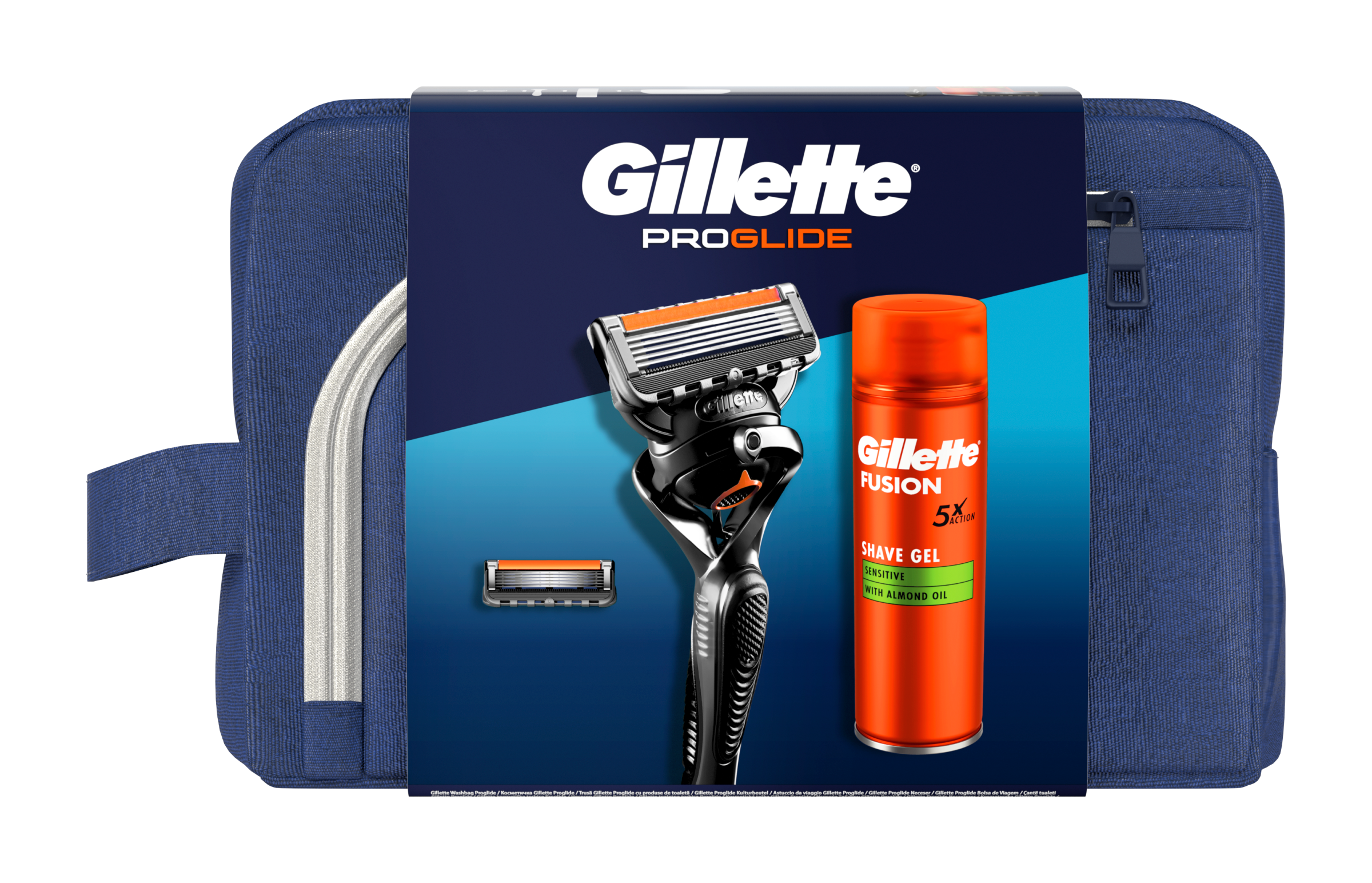 Dárková sada na holení Gillette ProGlide + gel na holení