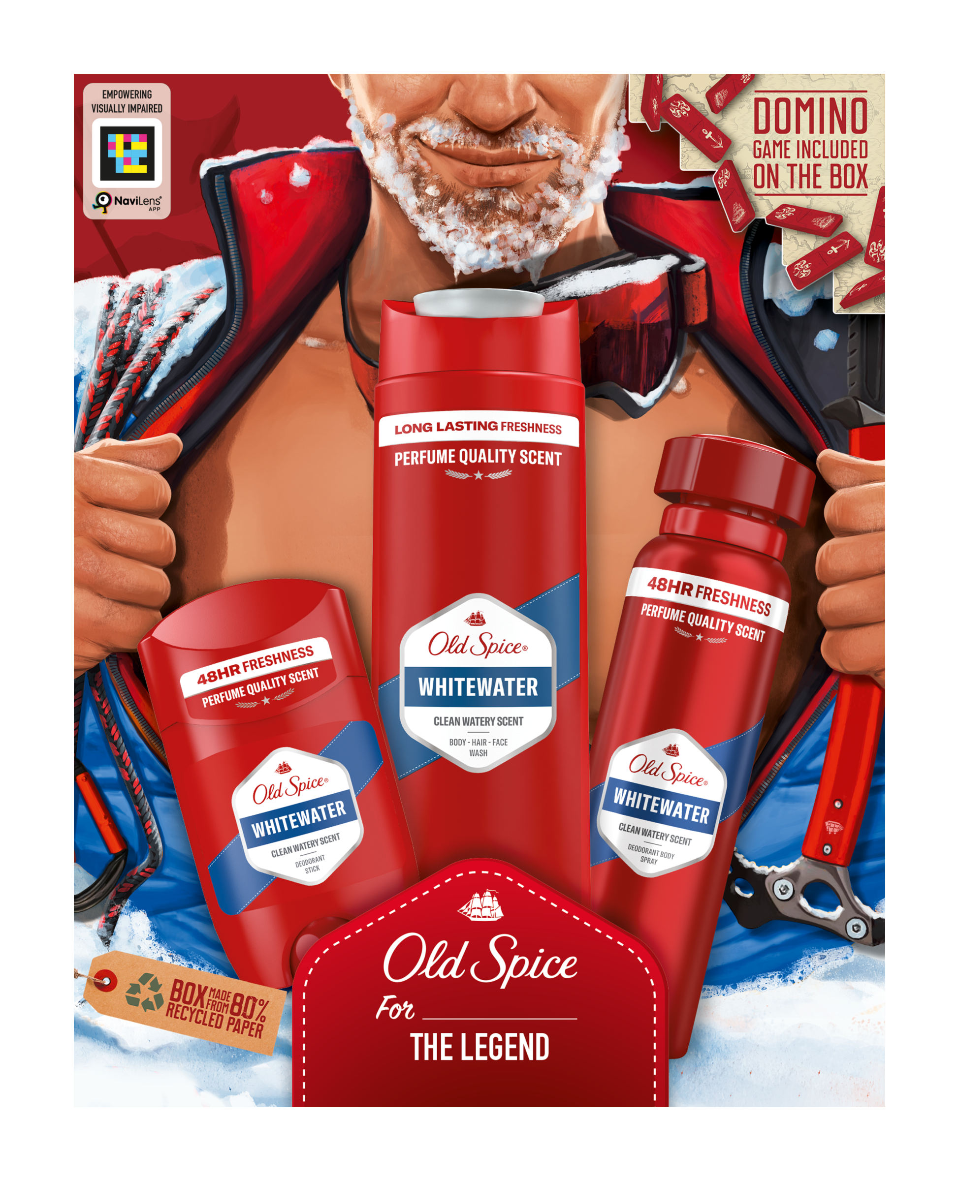 Dárkový sada Old Spice Whitewater Alpinist